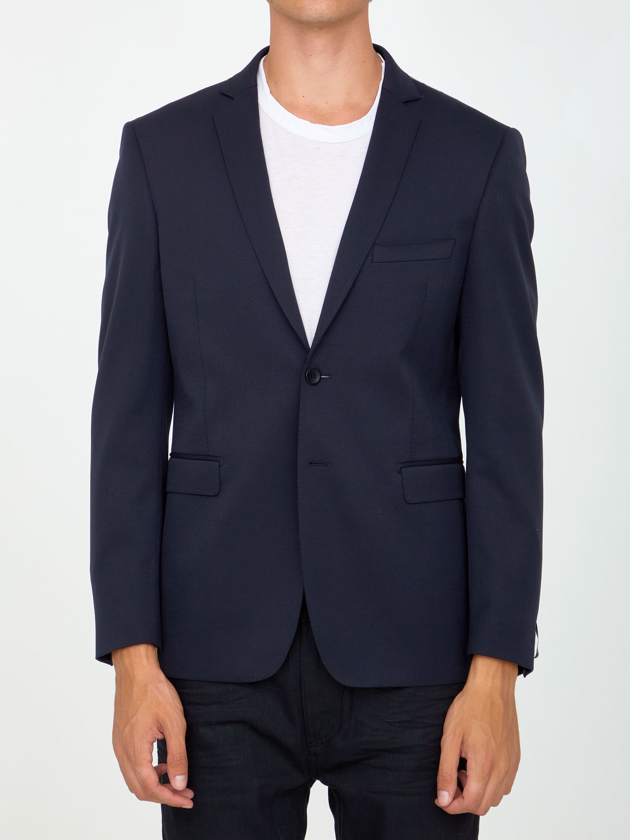 Blue Wool Jacket