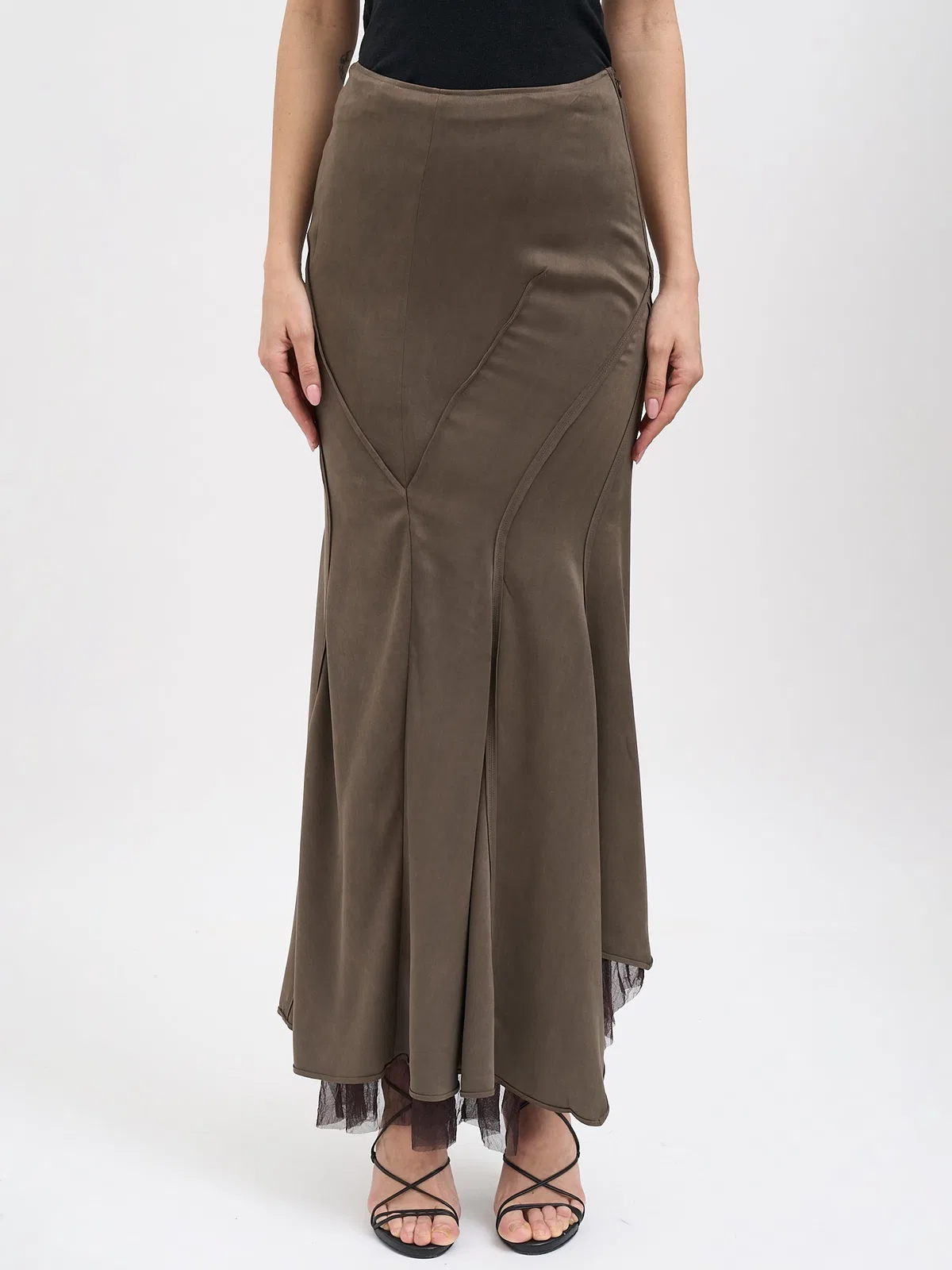 Double Silk Skirt