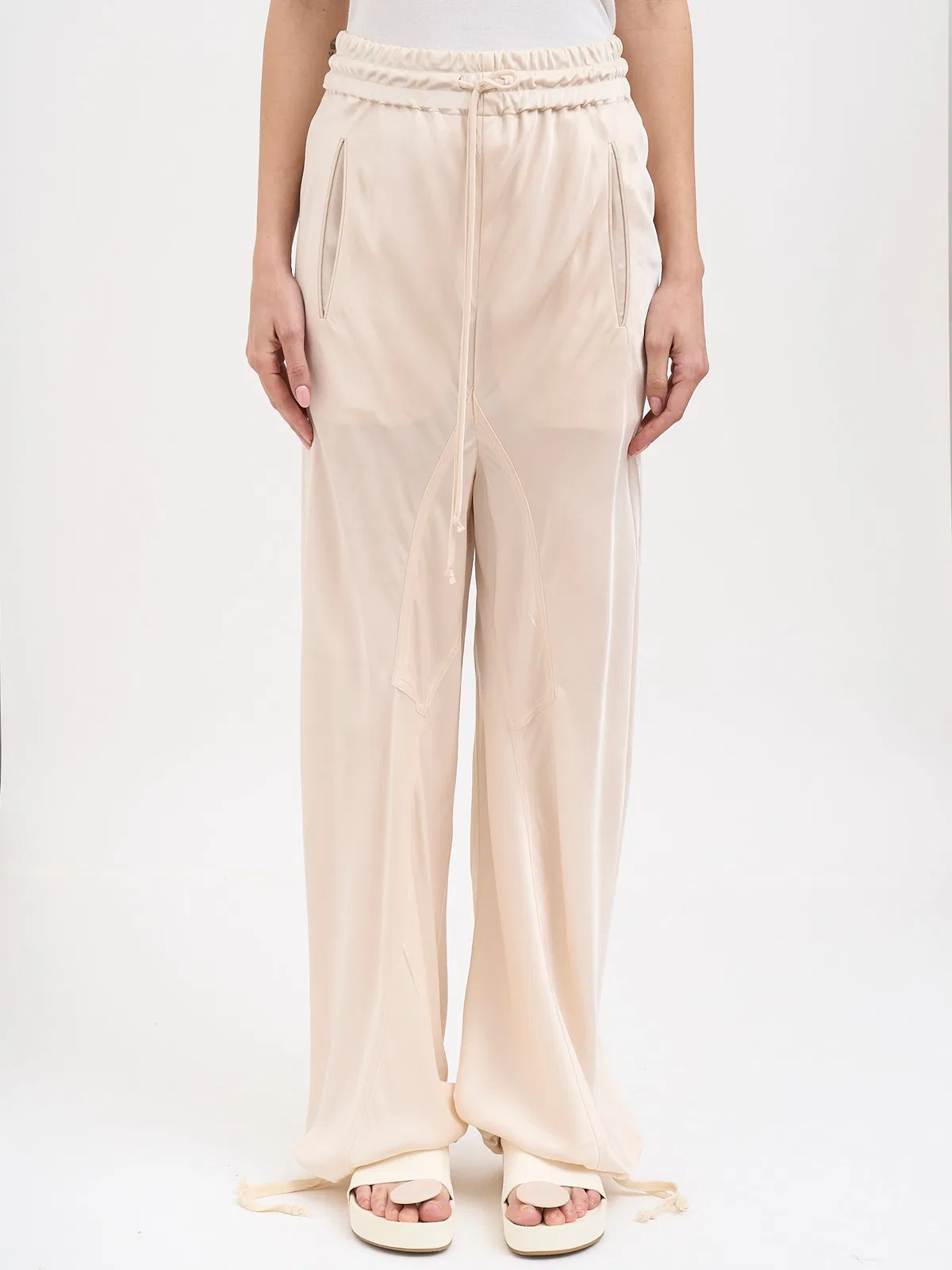 Soft Pants With Laces