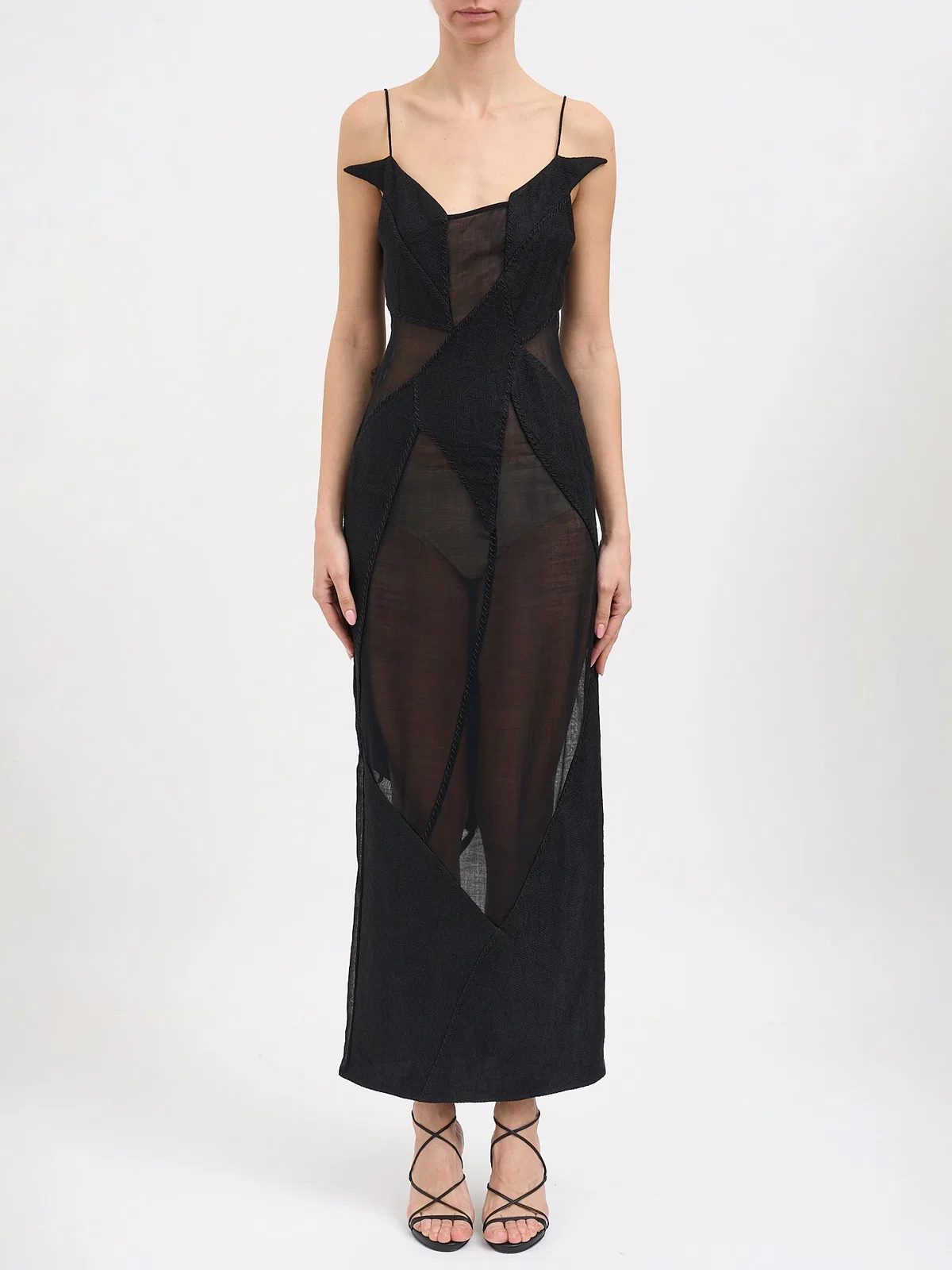 Long Dress In Virgin Wool