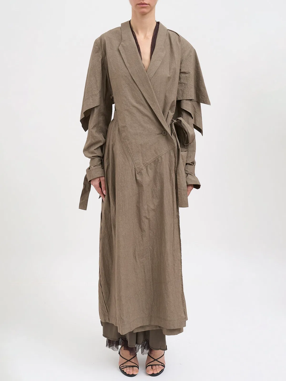 Asymmetric Cotton Trench