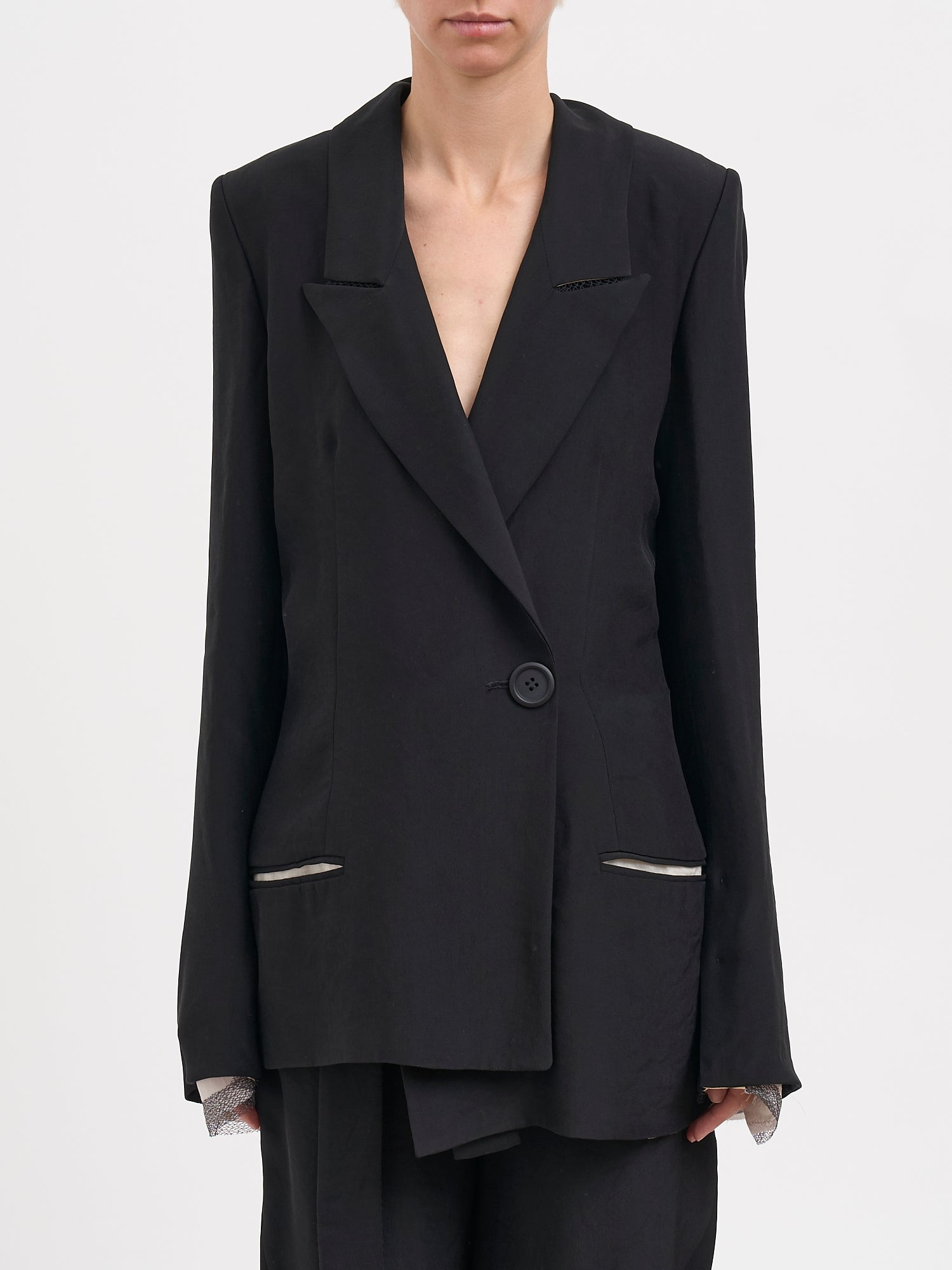 Viscose And Silk Jacket