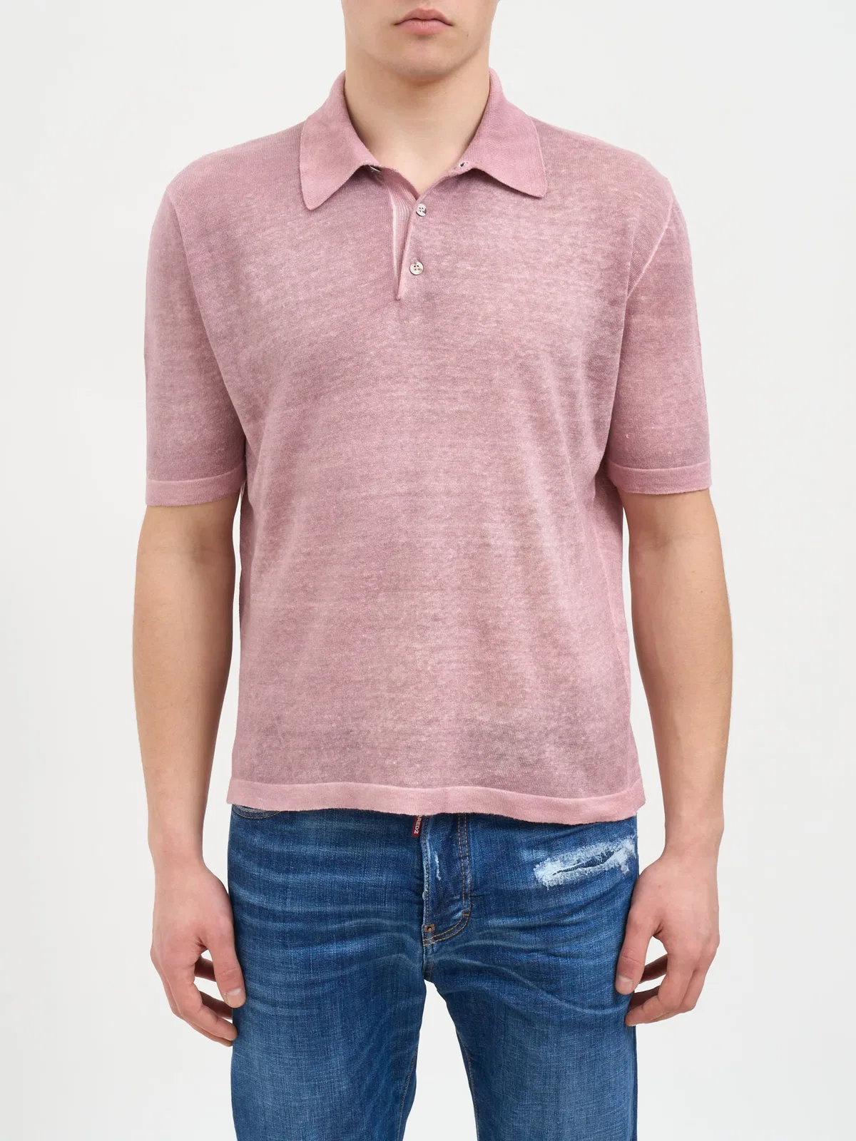Hand Painted S/S Polo Shirt