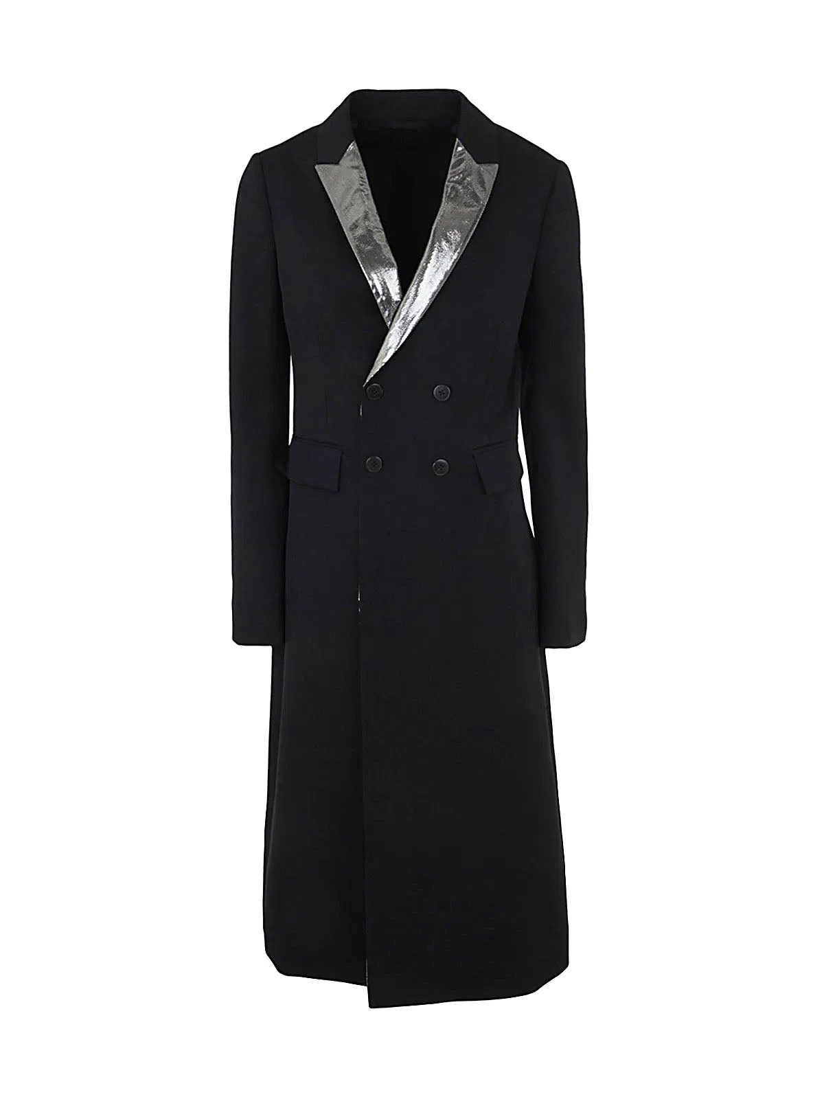 Gabardine Smoking Double Breasted Coat