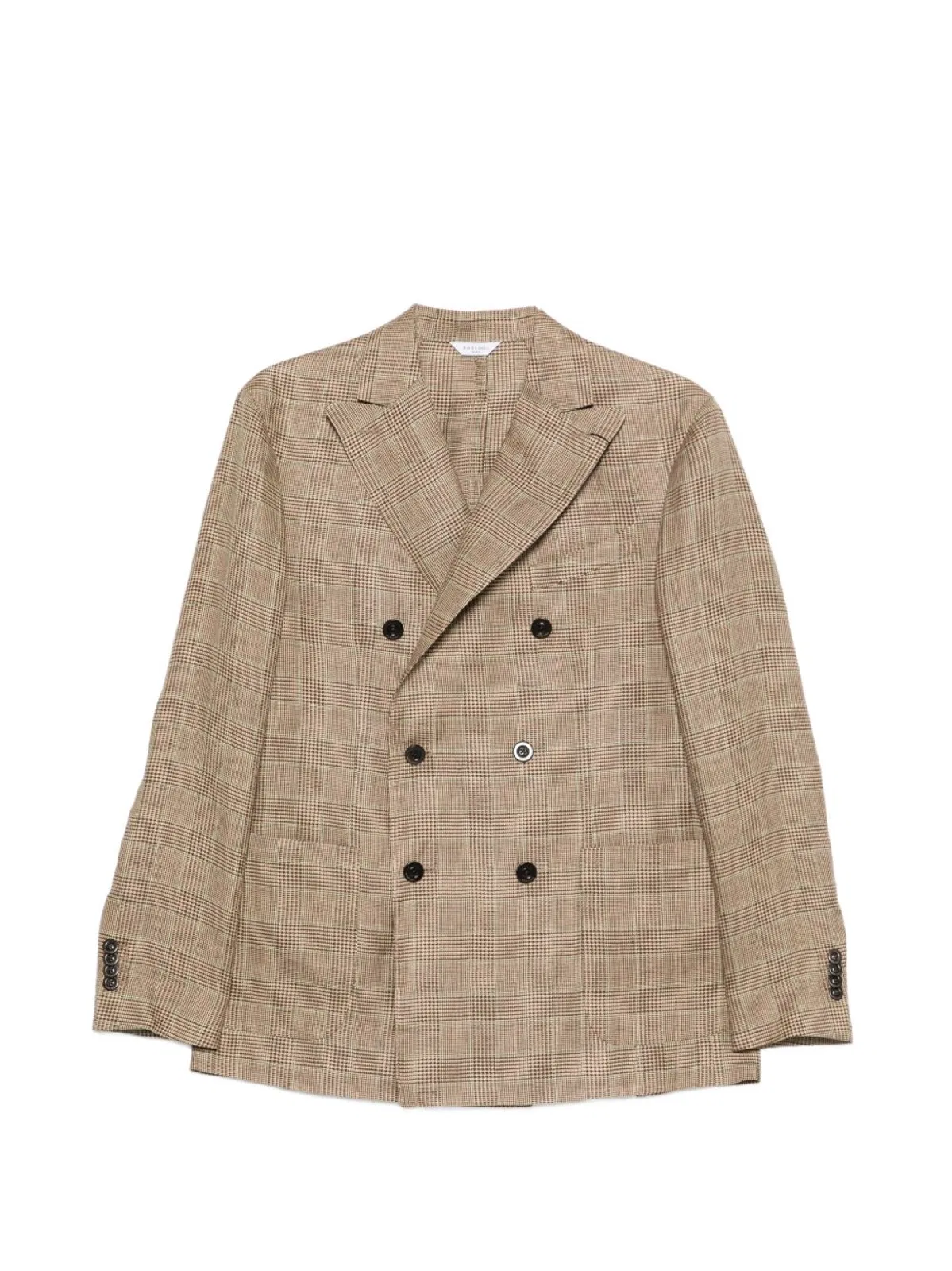 Linen Double-Breasted Jacket