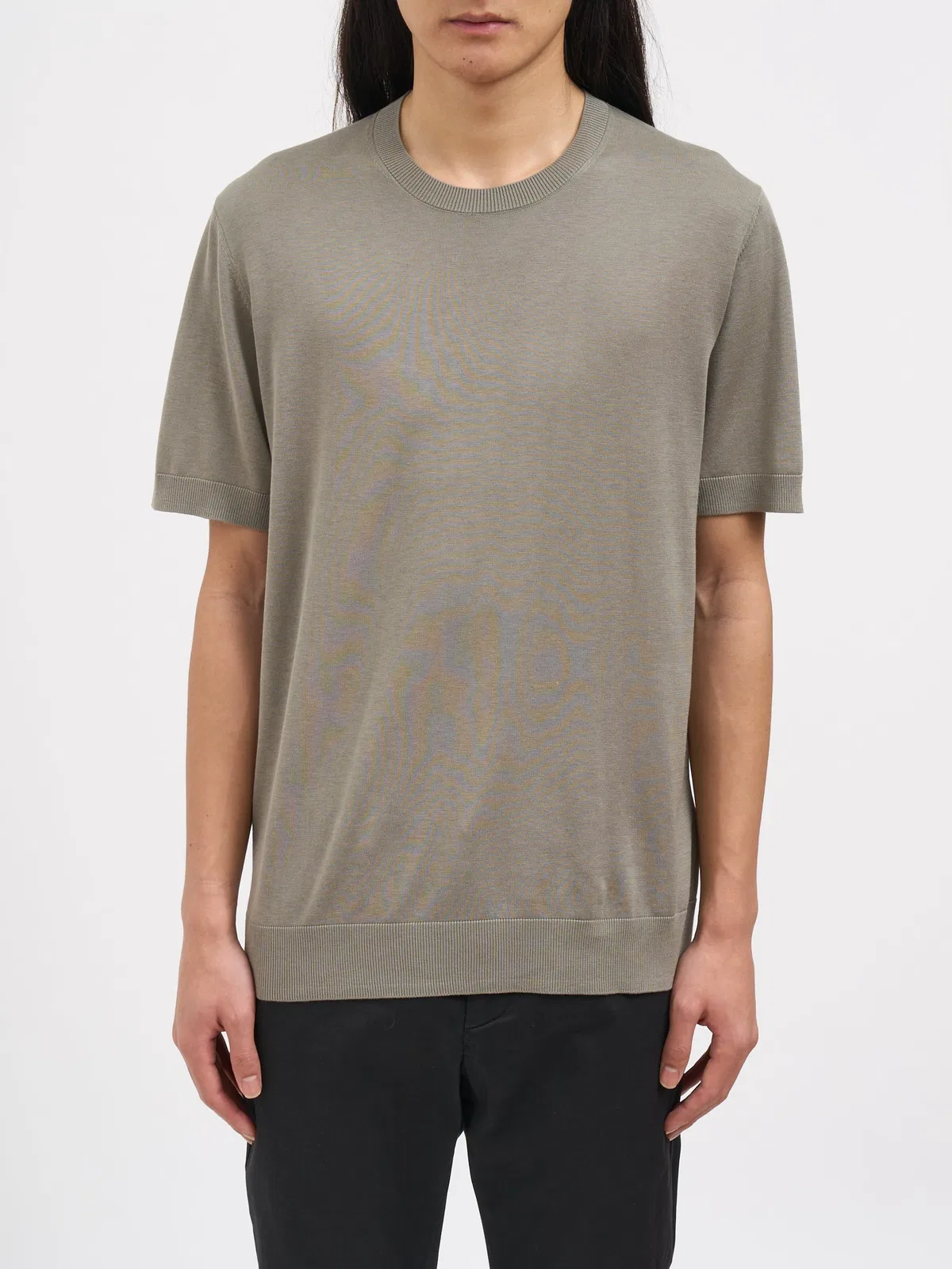 Crew Neck Silk Sweater