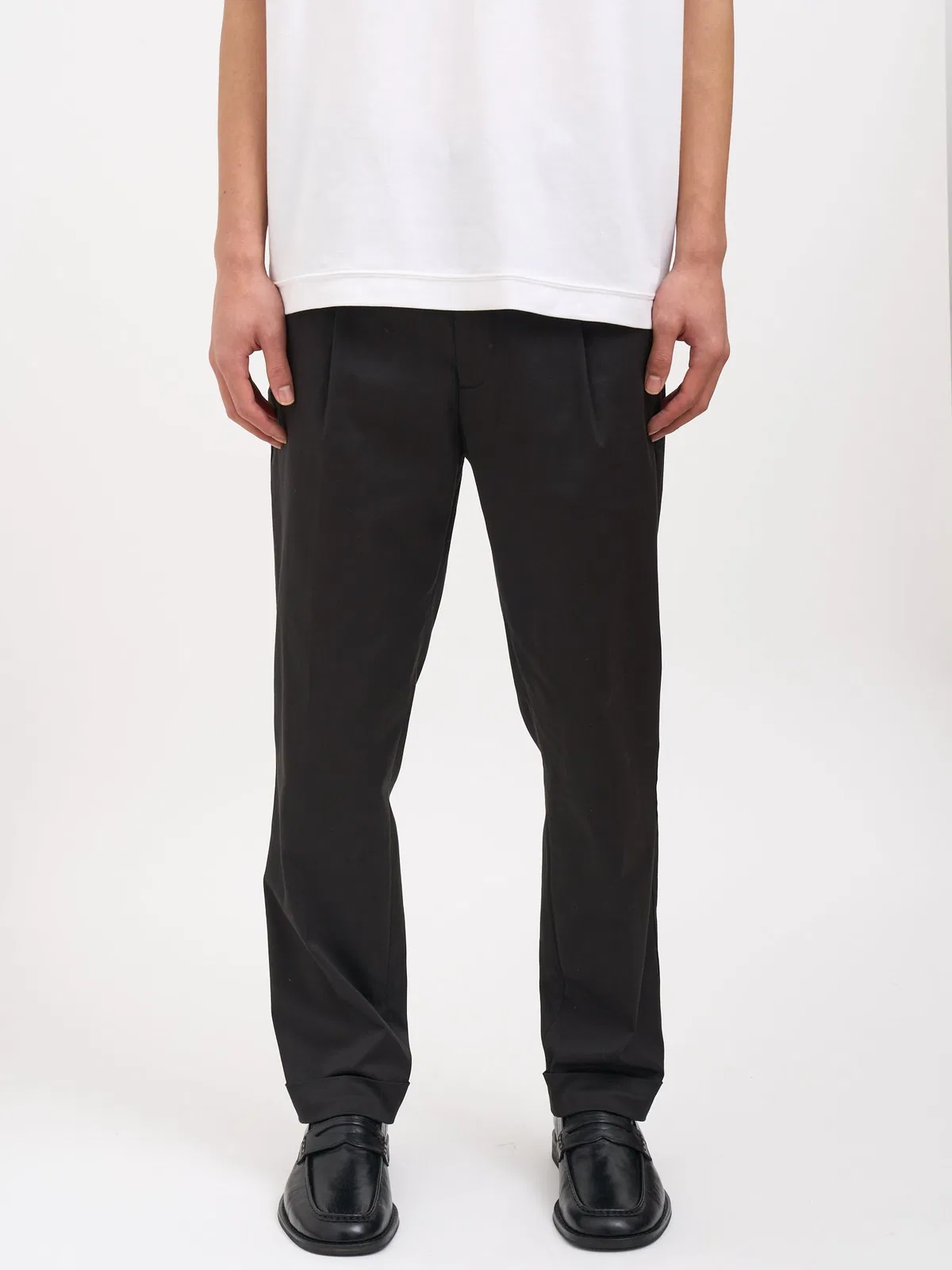 Cotton And Lycra Trousers