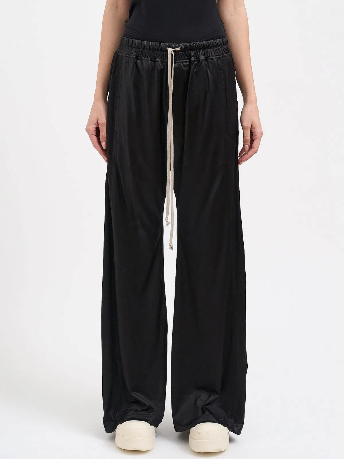 Drkshdw Wide Pusher Black Pants