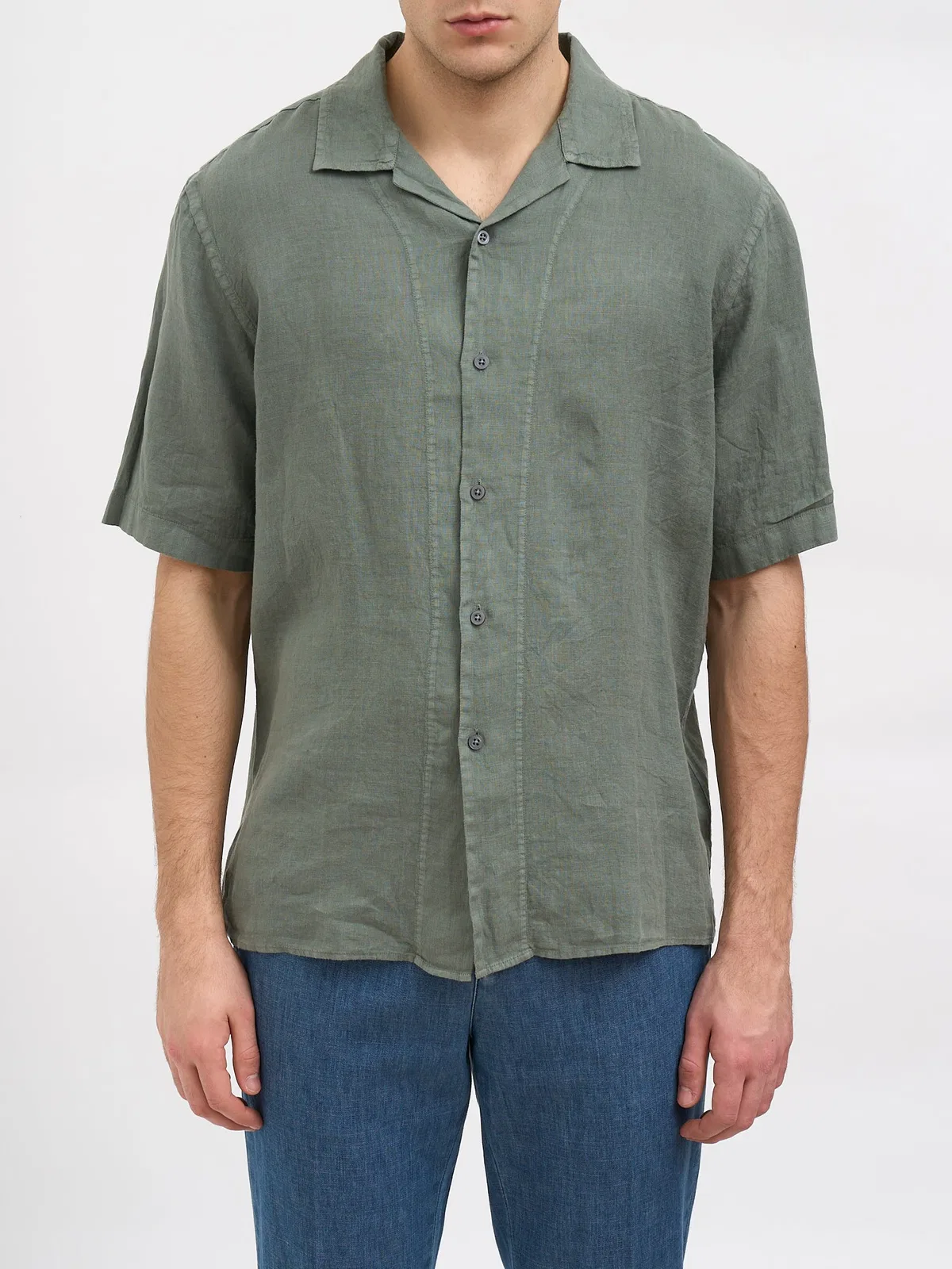 Linen Bowling Shirt