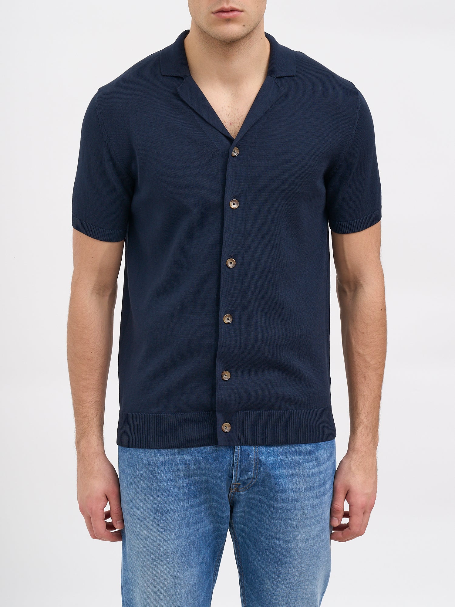 Cotton Shirt Sweater