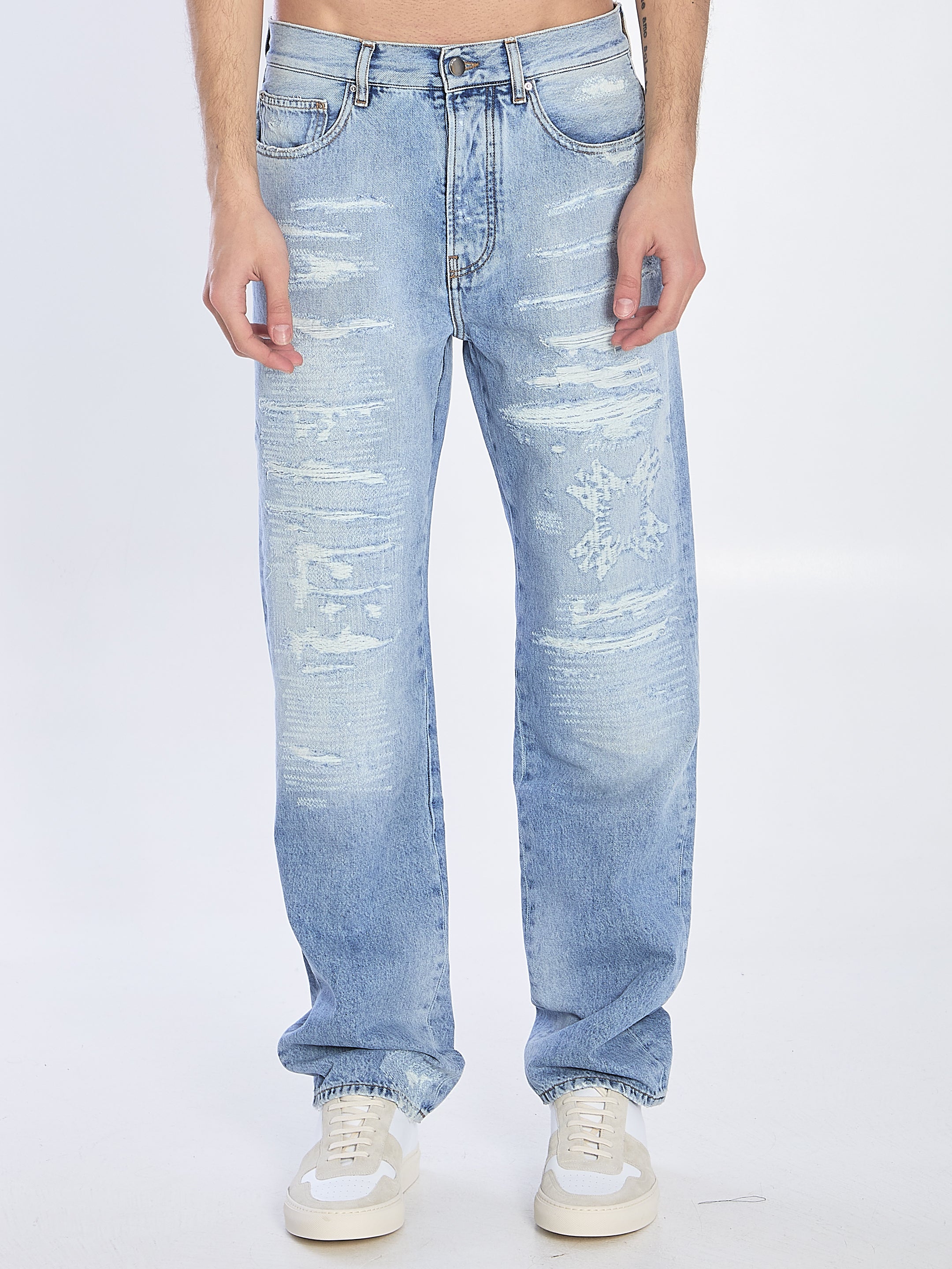 Ma Quad Repaired Jeans