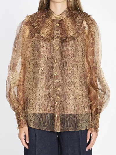 Hypnotic Smocked Blouse