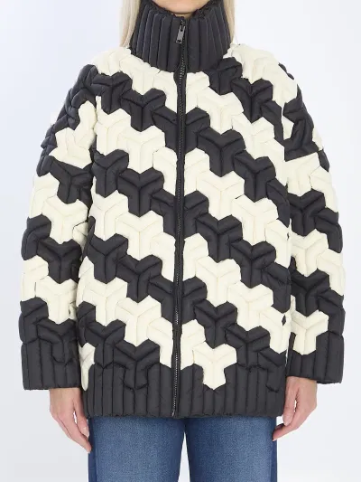 Black And White Puffer Jacket