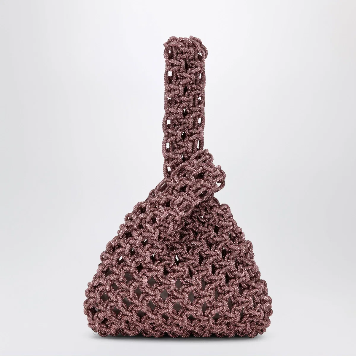 Niky Pink Jewel Bag With Crystals