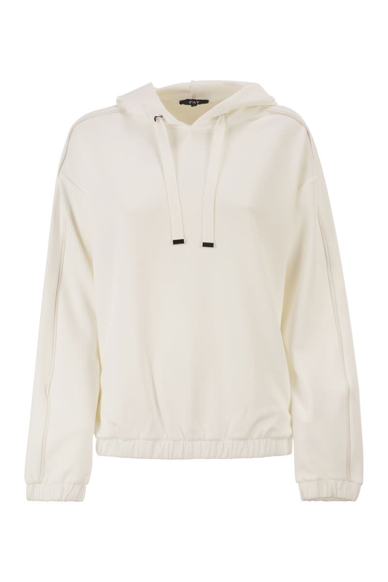 Jersey Hooded Sweatshirt
