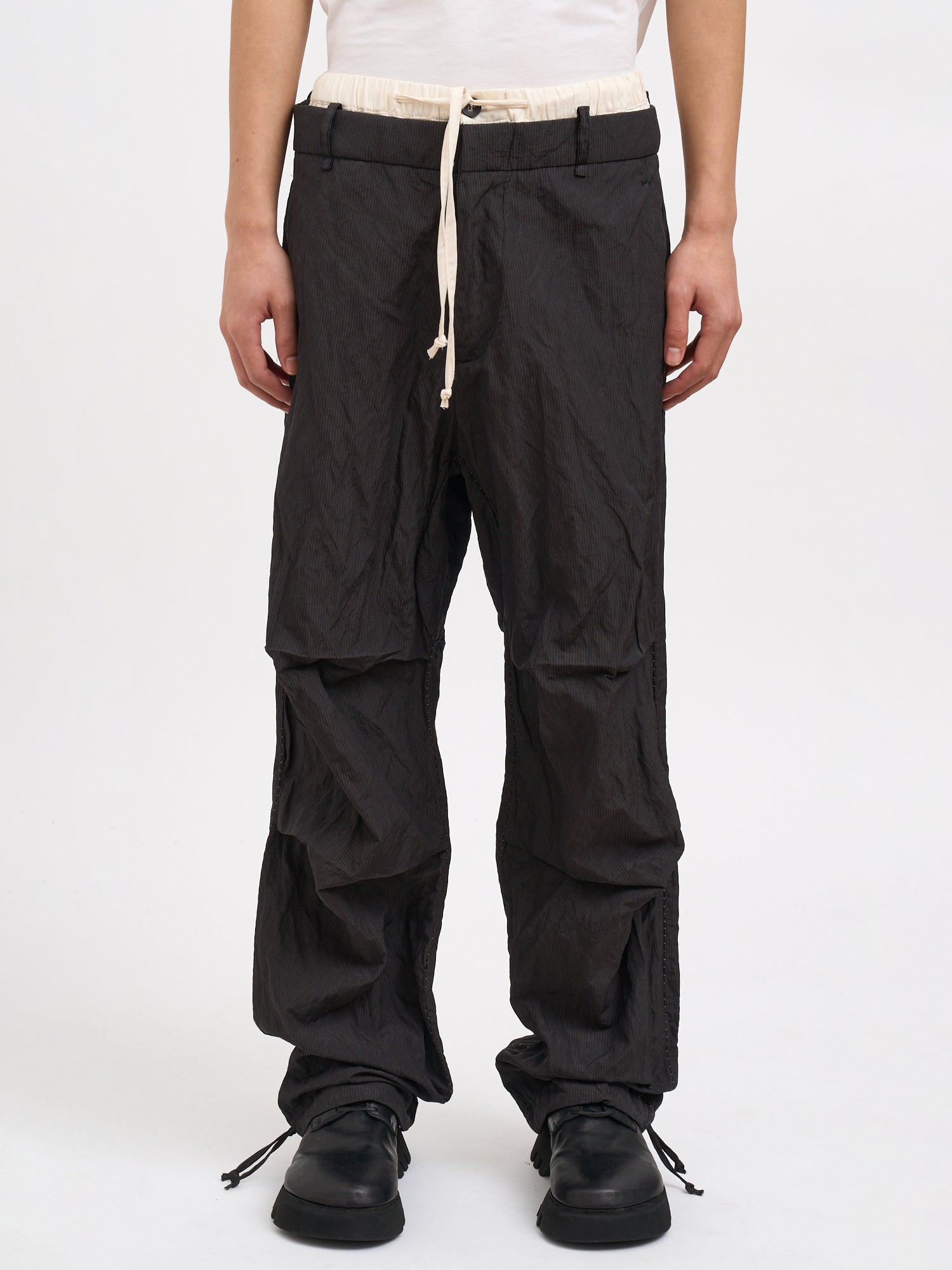 Pantaloni Over In Cotone