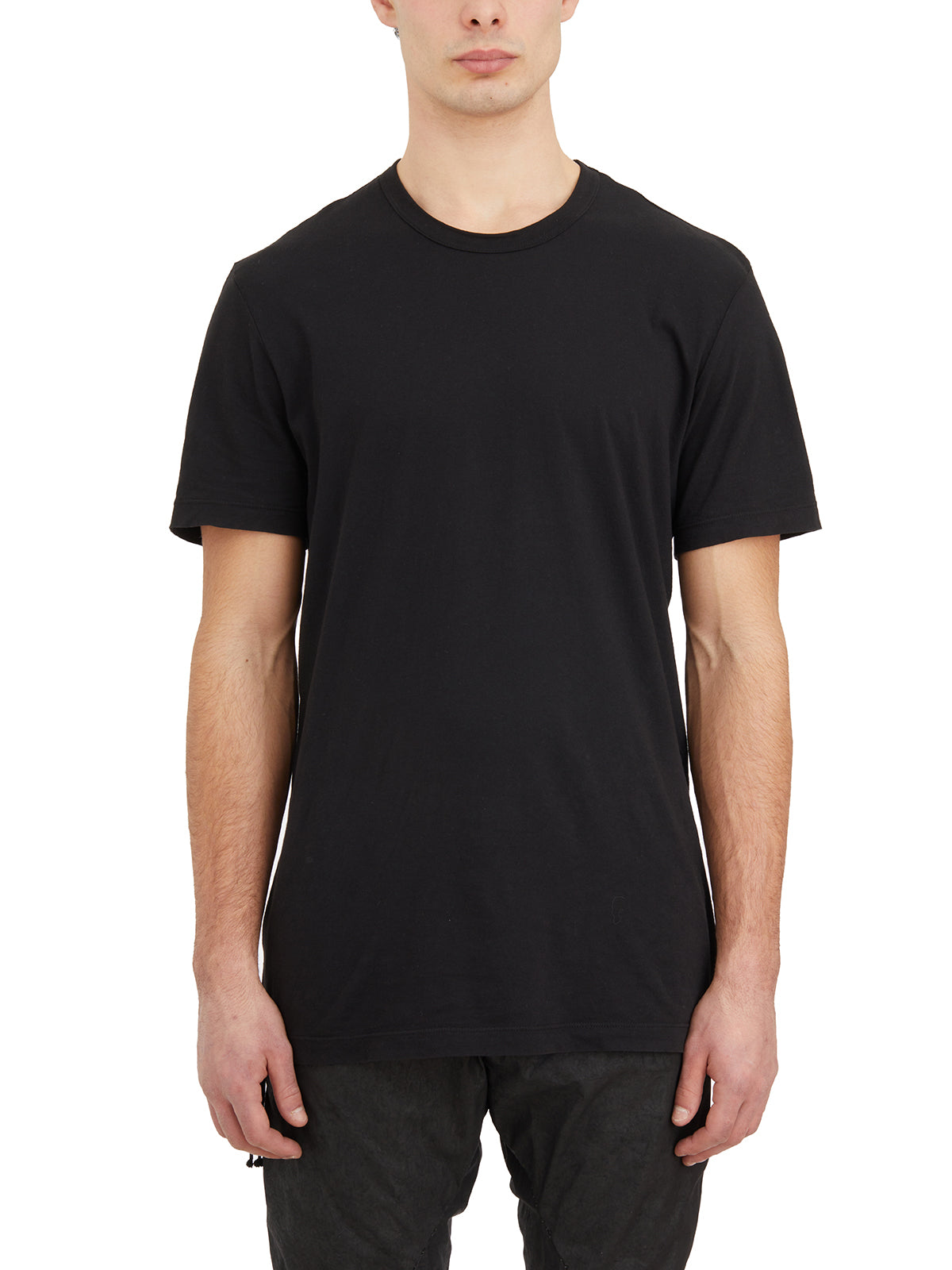 T-Shirt Girocollo In Cotone