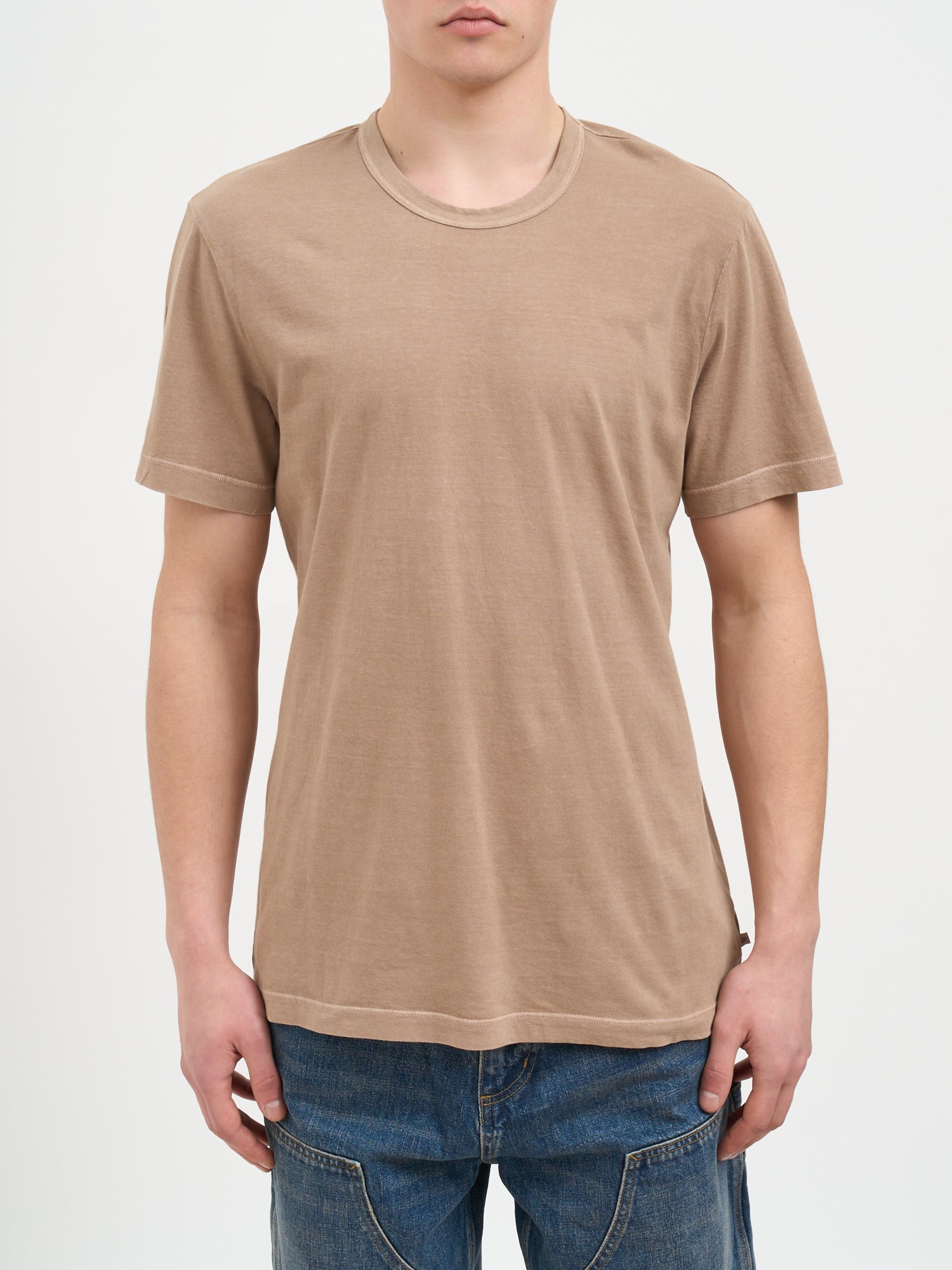 Crew Neck Cotton T-Shirt