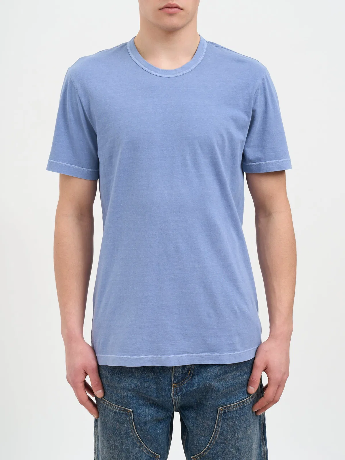 Crew Neck Cotton T-Shirt
