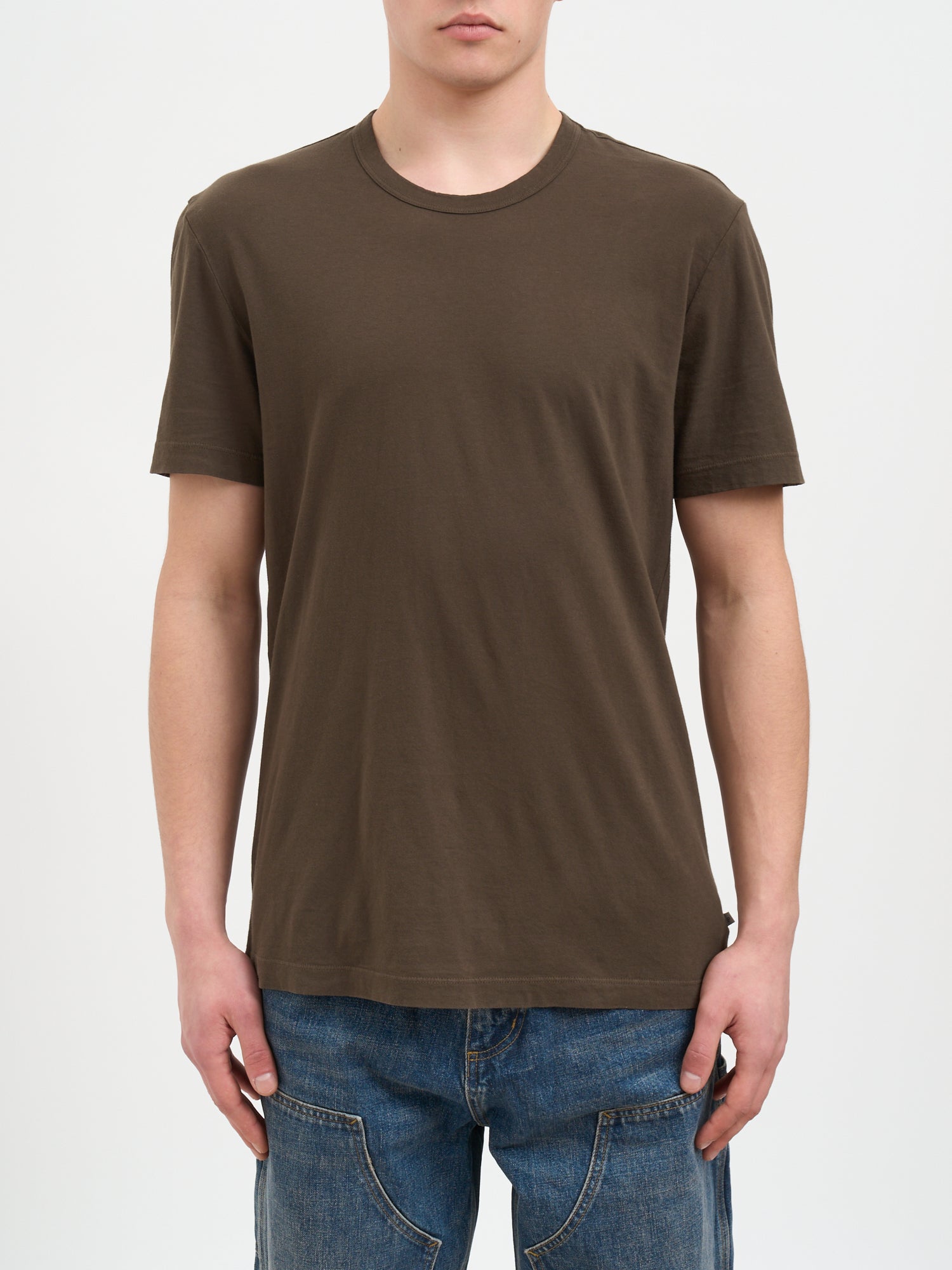 Crew Neck Cotton T-Shirt