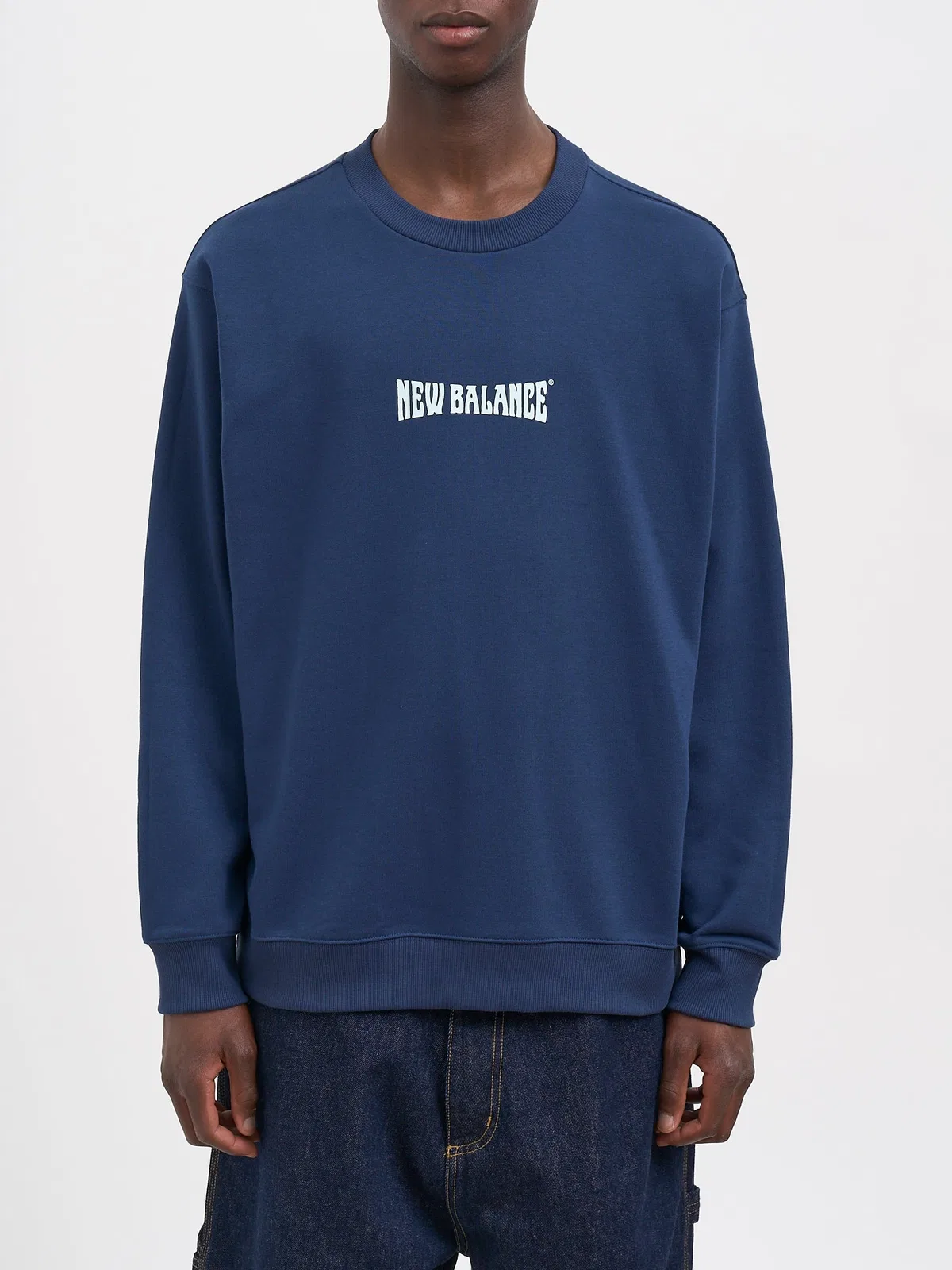 Cotton Crew Neck Sweatshirt