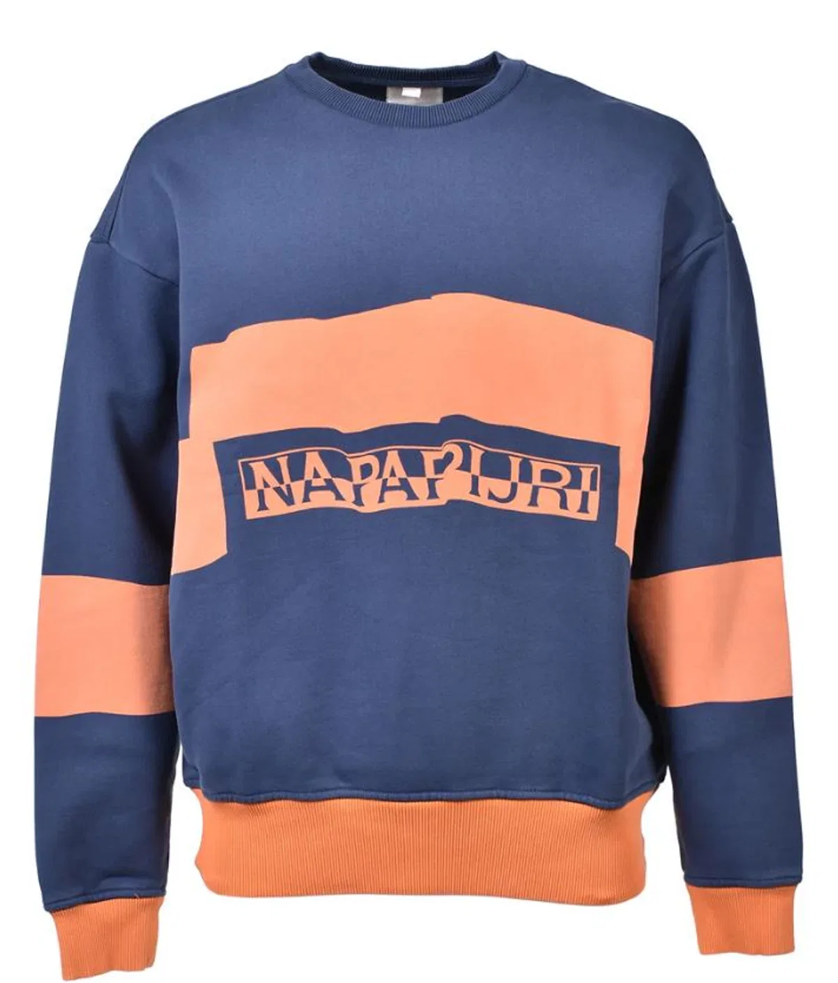 Navy Blue Cotton Sweater