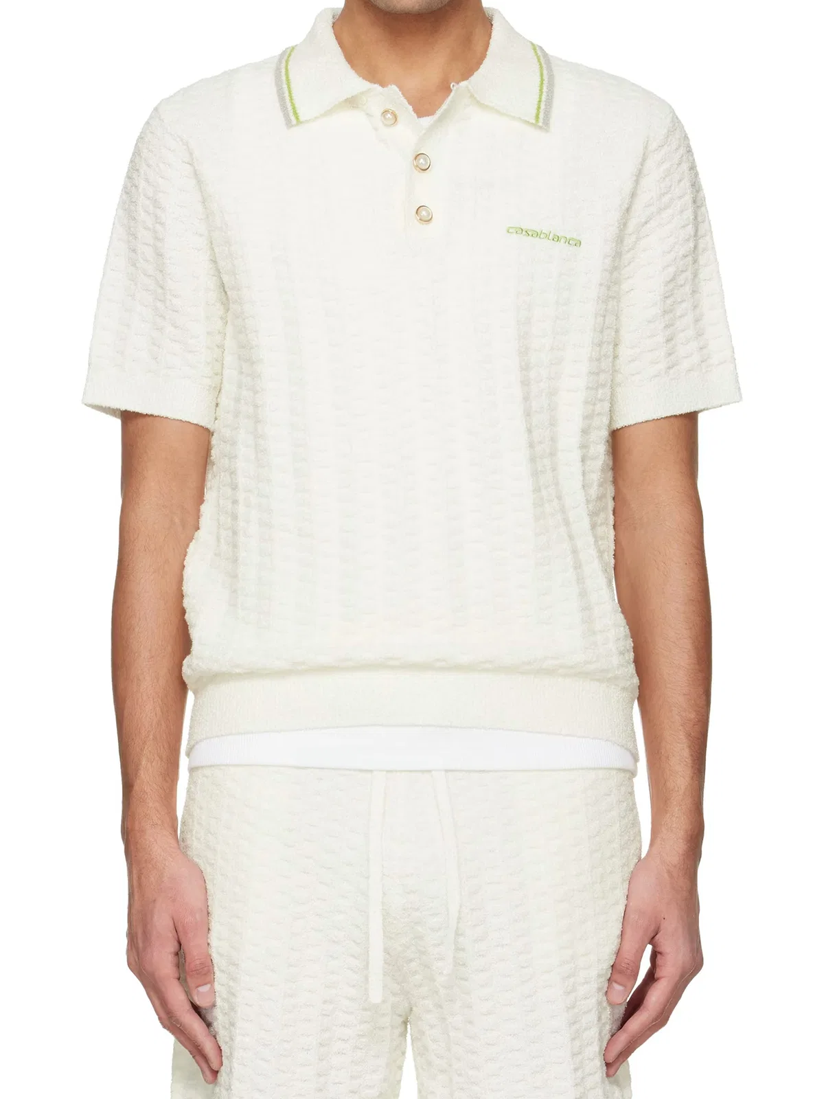 Tennis Bouclé Polo Shirt
