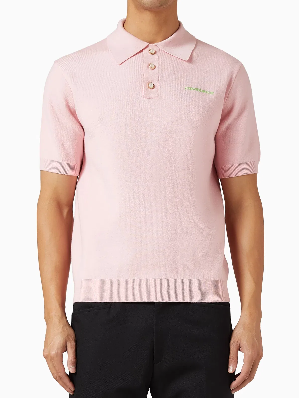 Wool-Blend Polo Shirt