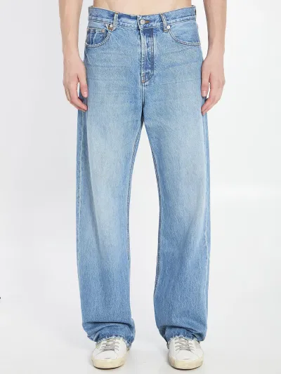 Denim Pants De-Nimes Droit