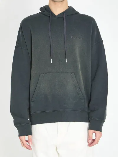 Sweatshirt With Bleached Effect