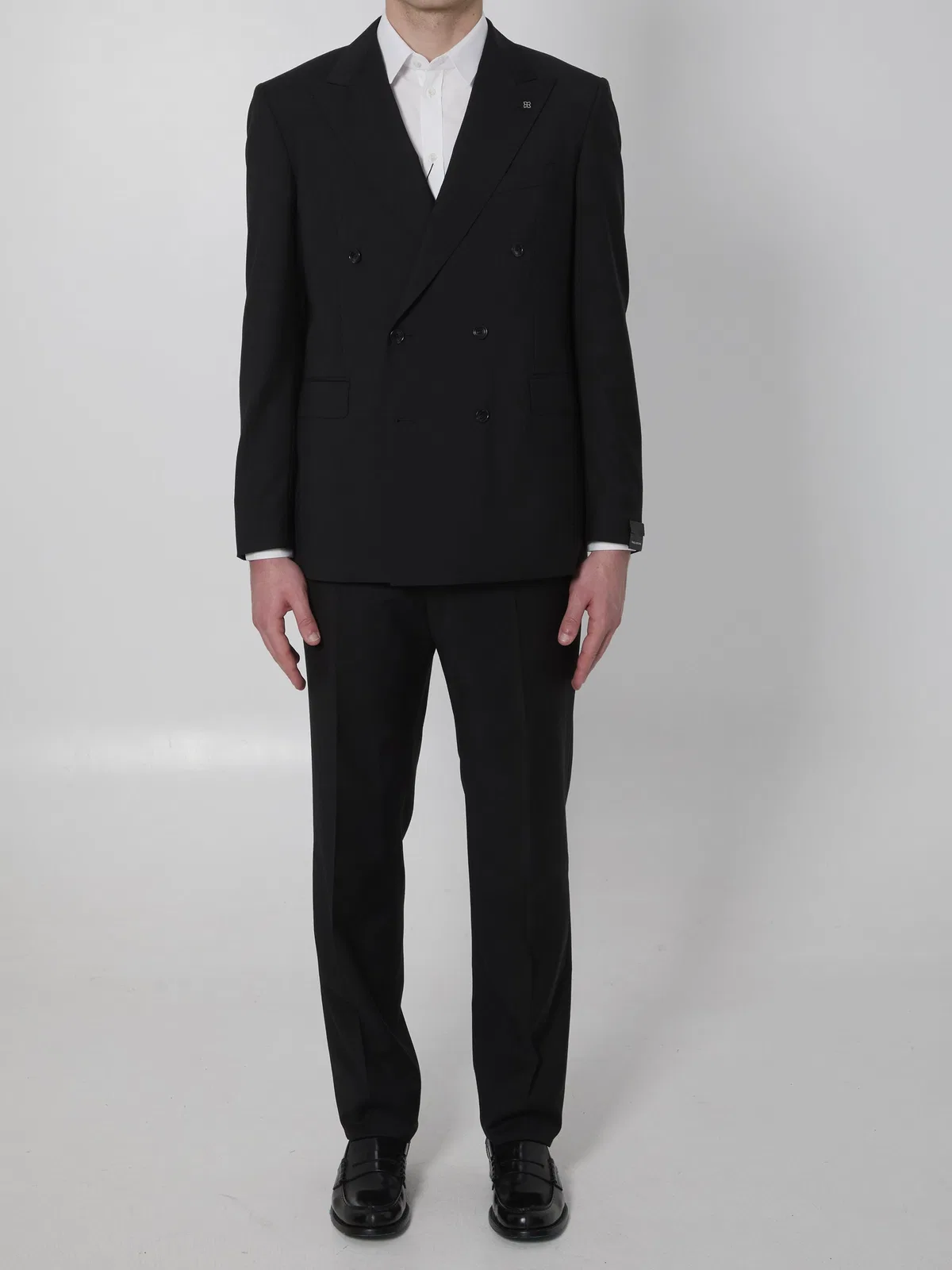 Super 110S Virgin Wool Double-Breasted Suit