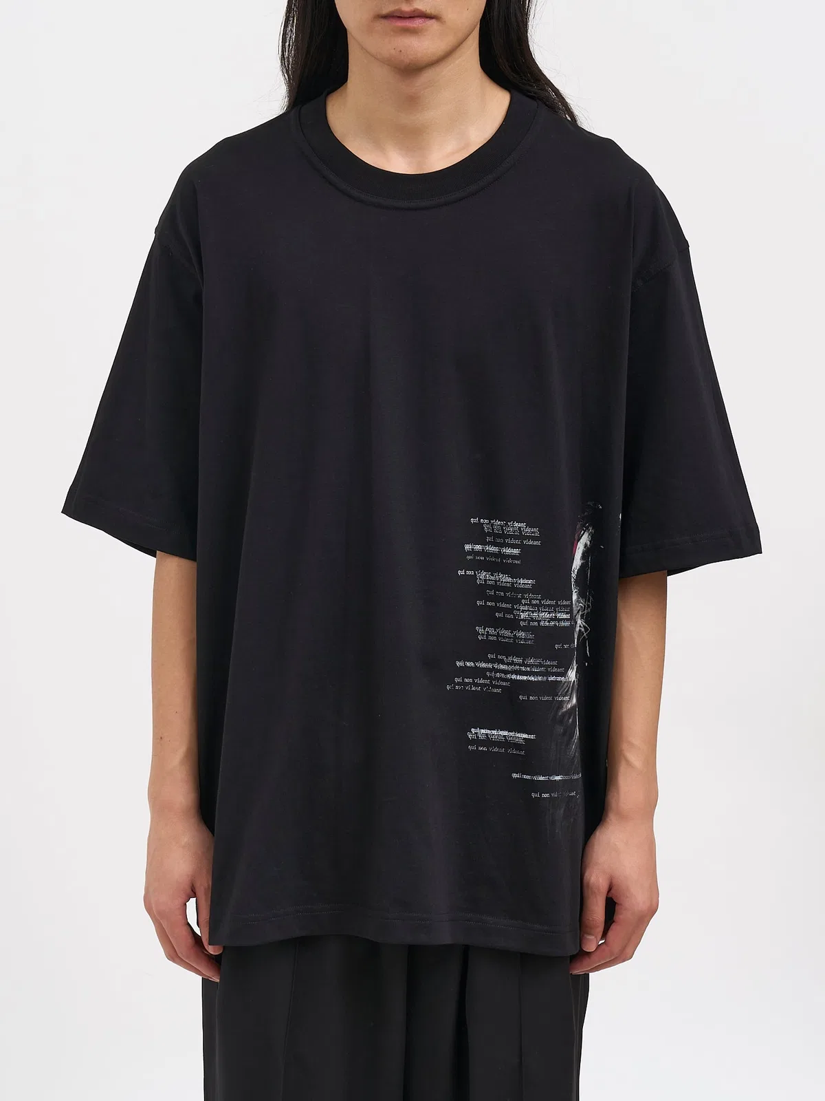Isabel Benenato Cotton Crew Neck T-shirt In Black