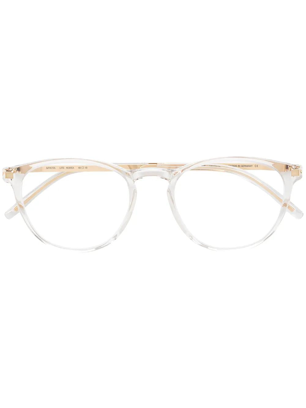 C1 Champagne/Glossy Gold Acetate Sunglasses