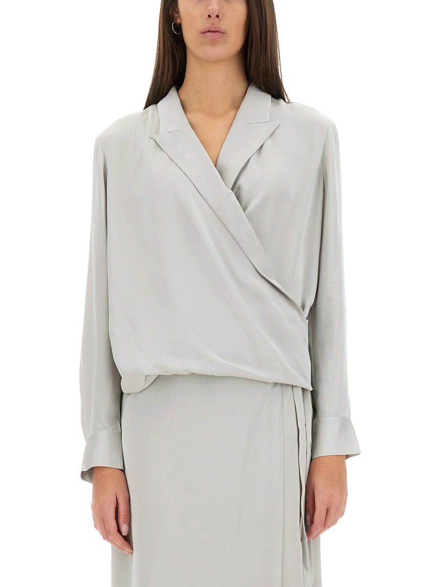 Pk Lapel Wrap Bl.mod