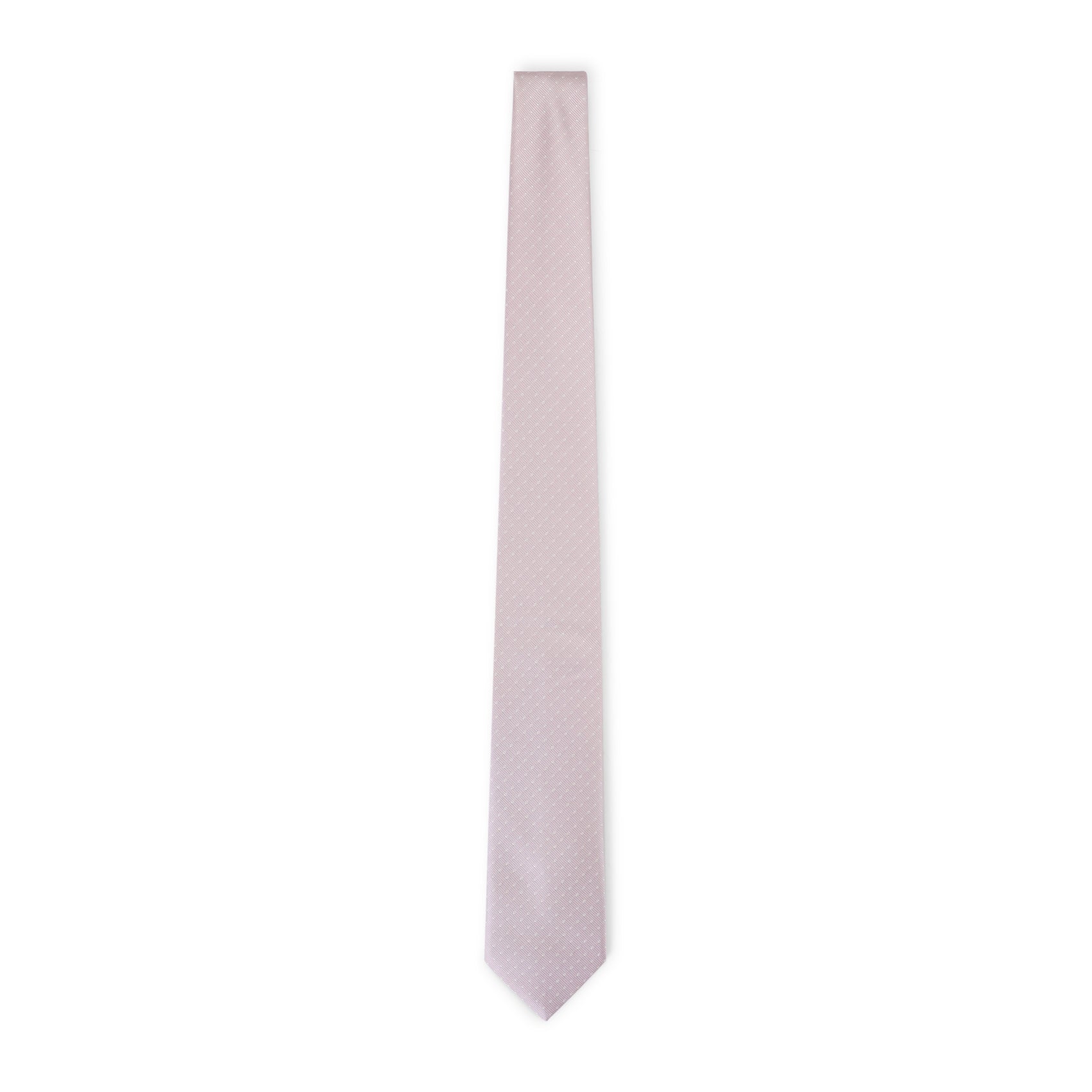 Pink Standard 7X150 Cotton And Silk Tie