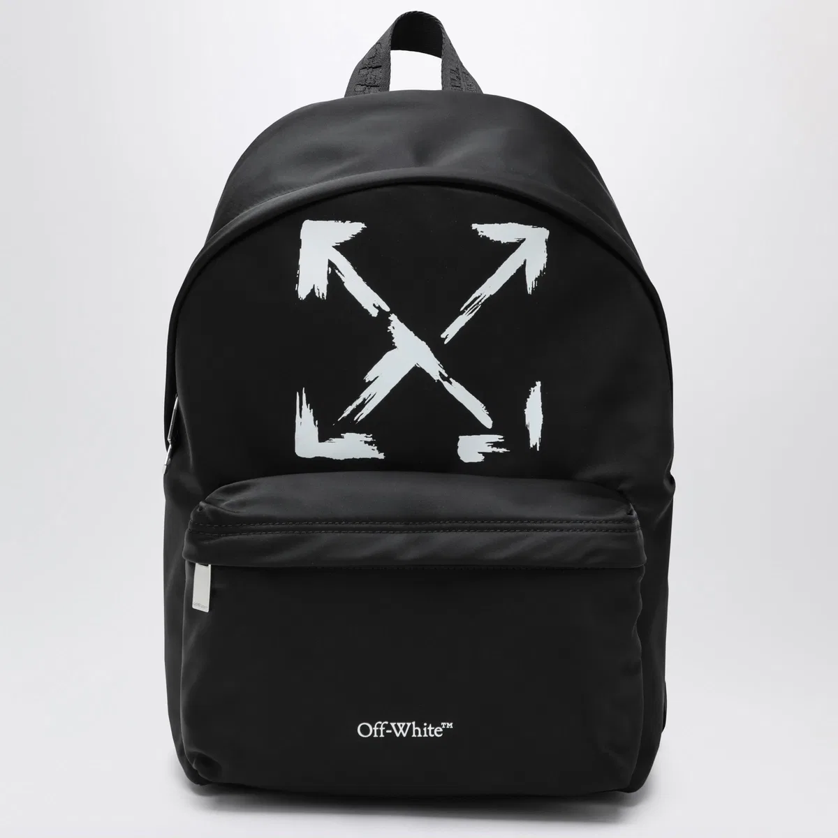 ™ Black Backpack With Logo Print