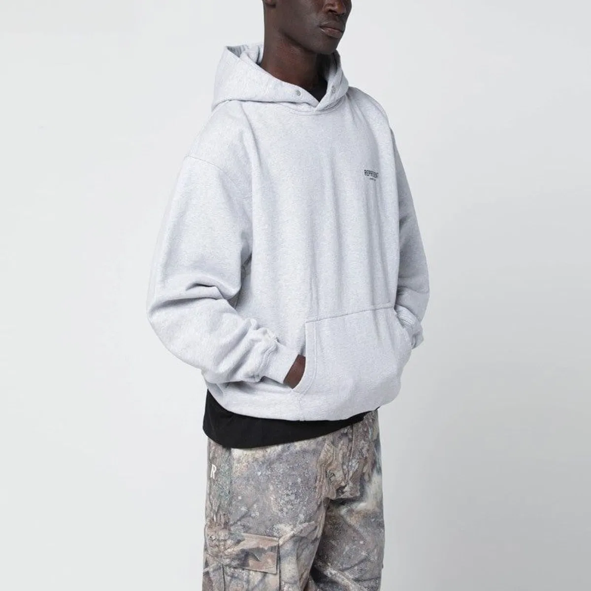 Grey Oversized Hoodie