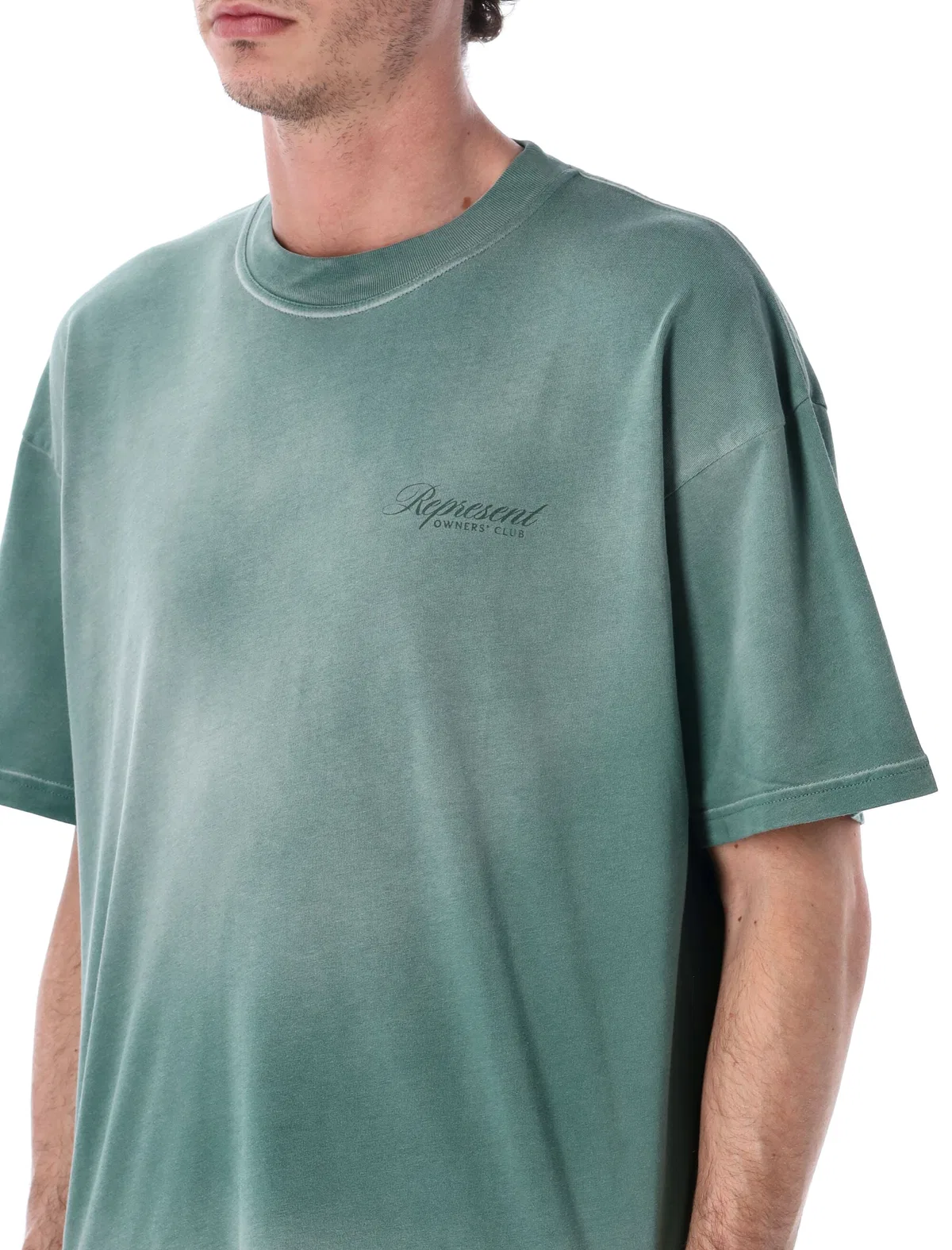 Represent Owners Club Script T-shirt In Green