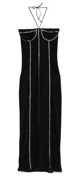 Elegant Stretch Fabric Dress
