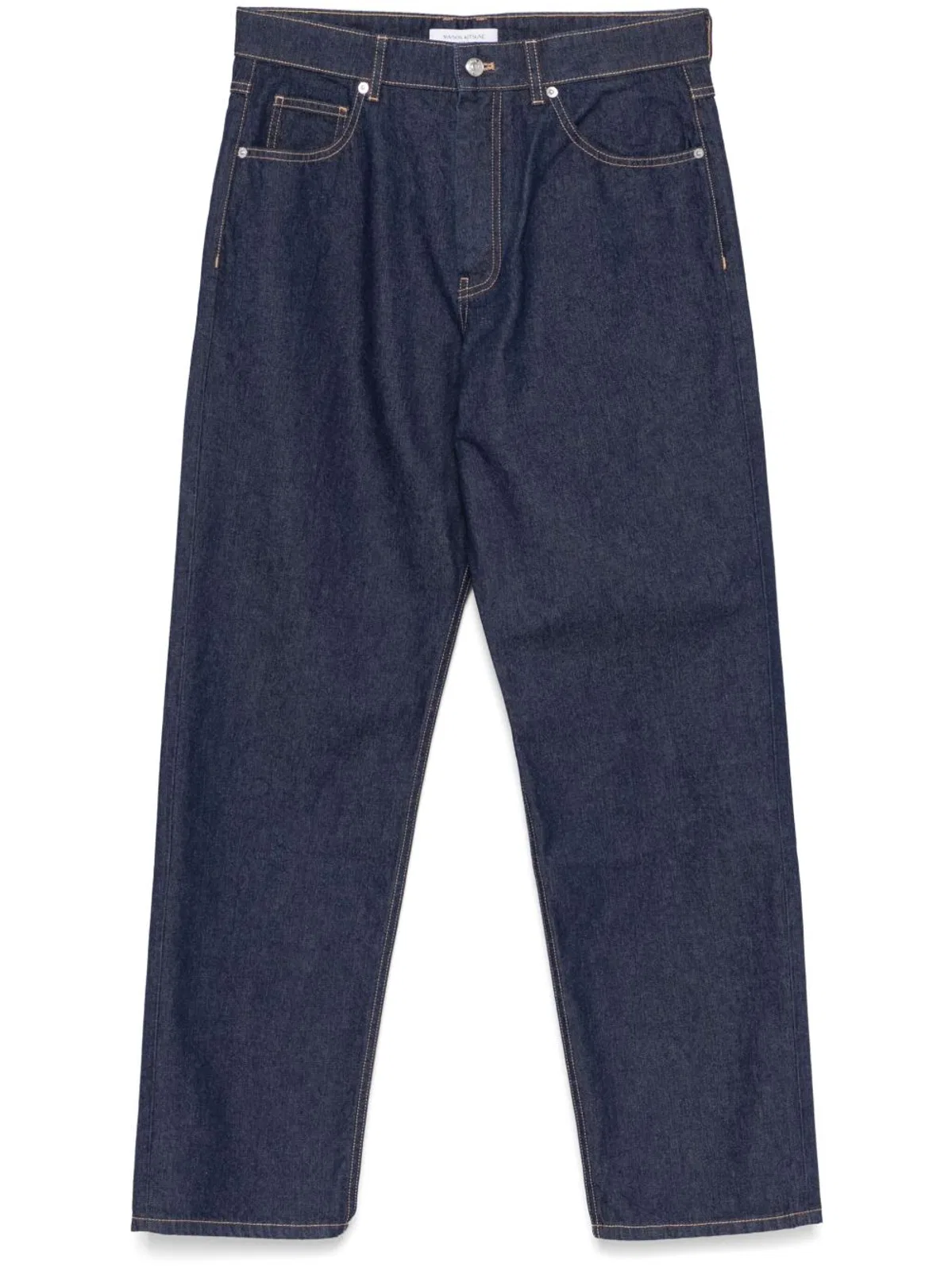 Maison Kitsuné Straight-Leg Denim Jeans
