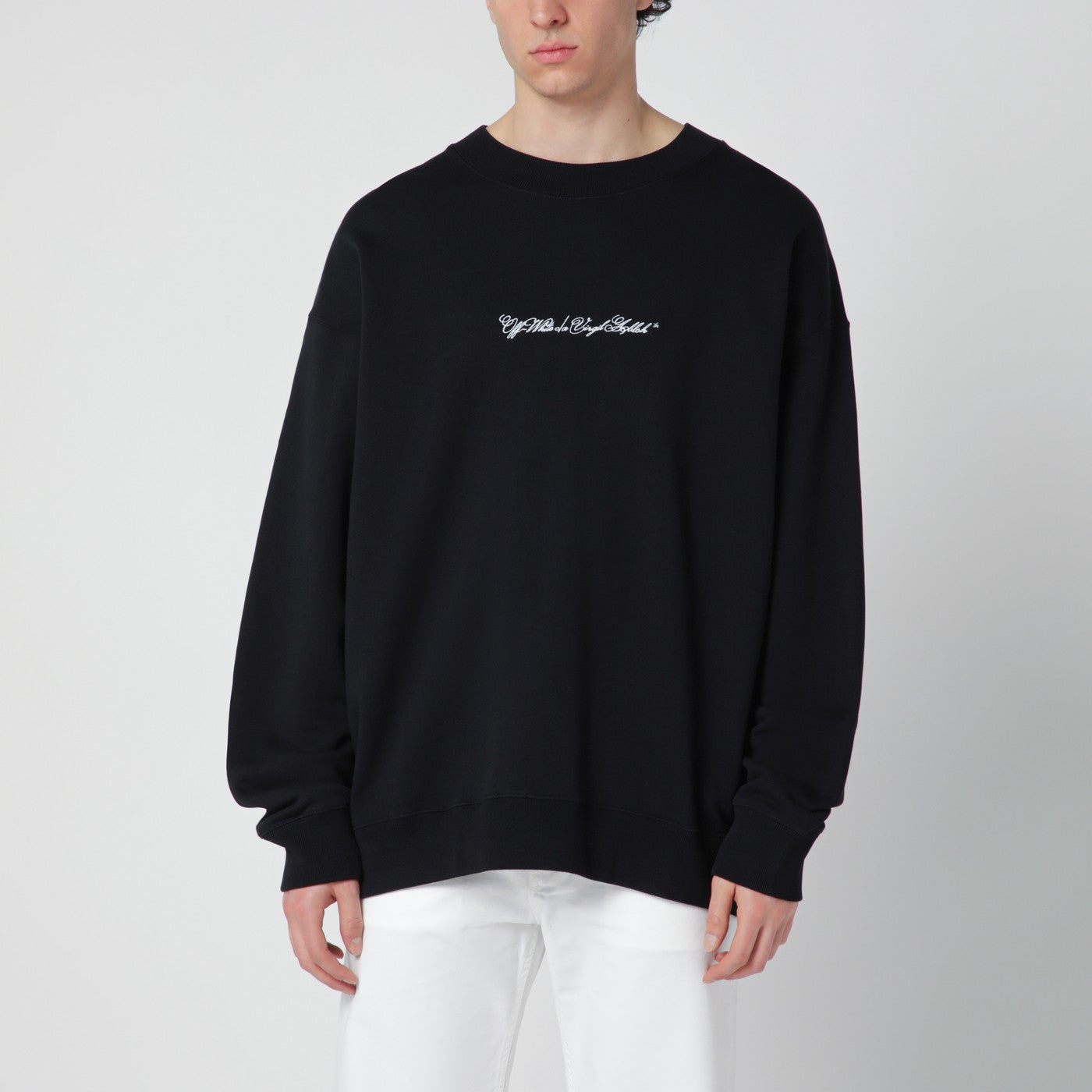 ™ Black Script Arrow Diagonal Skate Sweatshirt