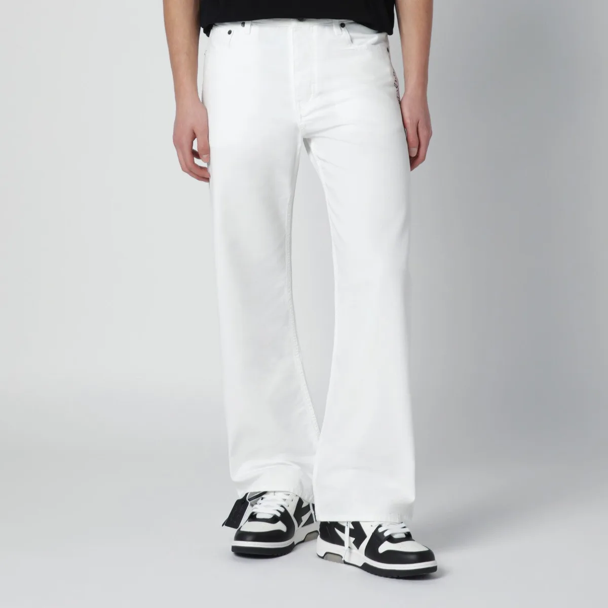 ™ White Trousers With Logo