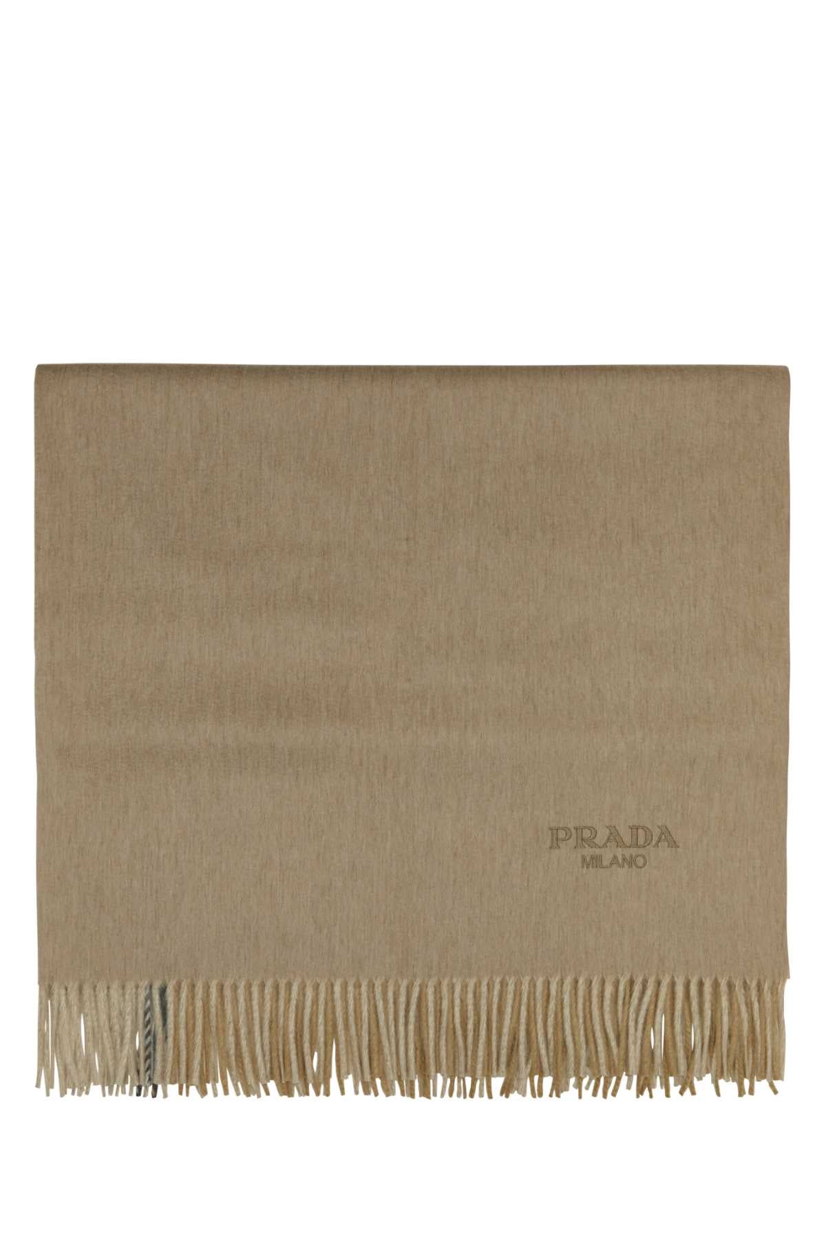 Two-Tone Cashmere Blend Blanket