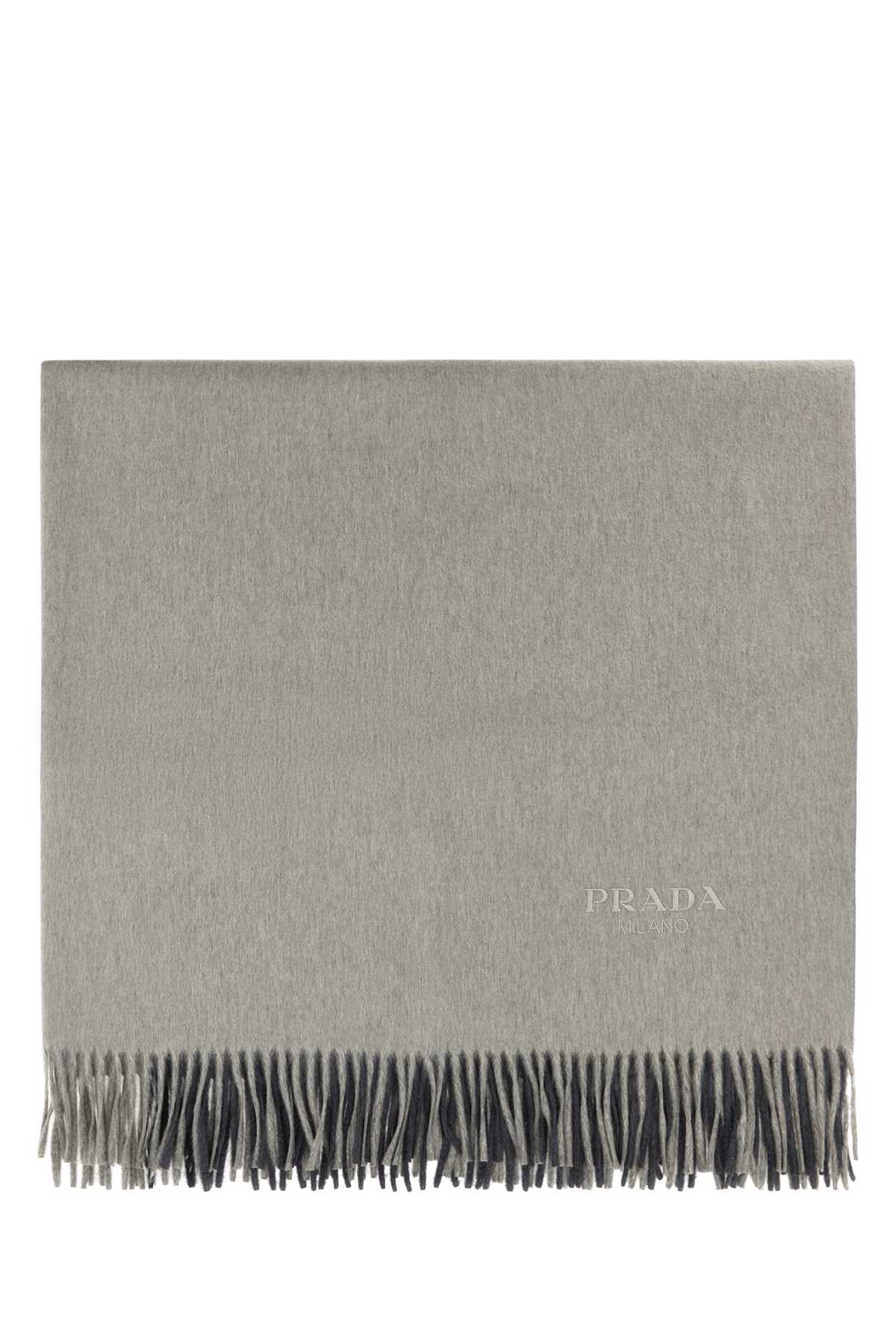 Two-Tone Cashmere Blend Blanket