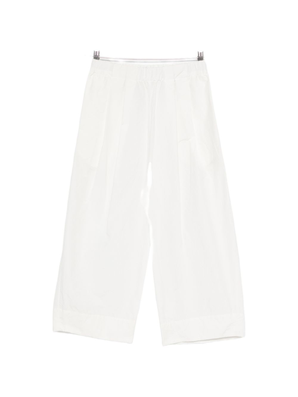 Elasticated Waistband Wide-Leg