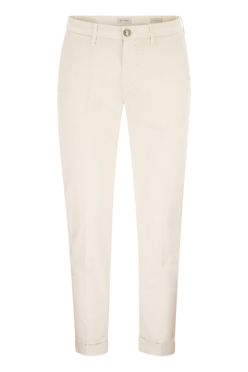 Re-Hash Tapered-Fit Stretch Cotton And Lyocell Chinos
