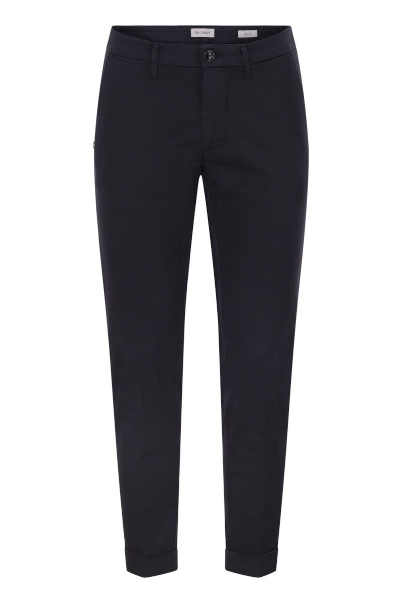 Re-Hash Tapered-Fit Stretch Cotton And Lyocell Chinos