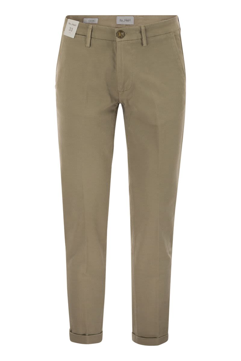 Mucha - Stretch Cotton And Lyocell Chino