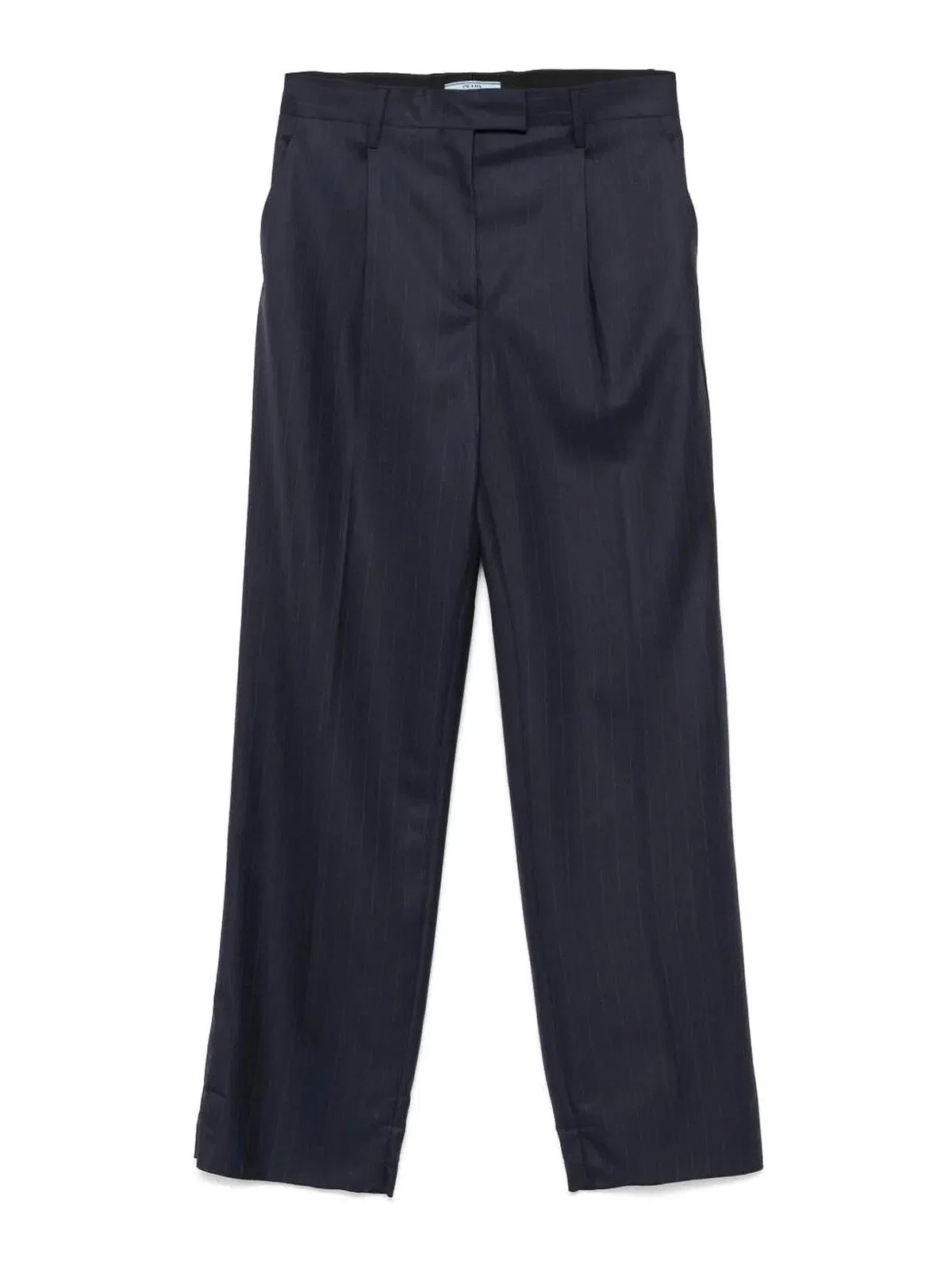 Prada Pinstriped Pants In Beige