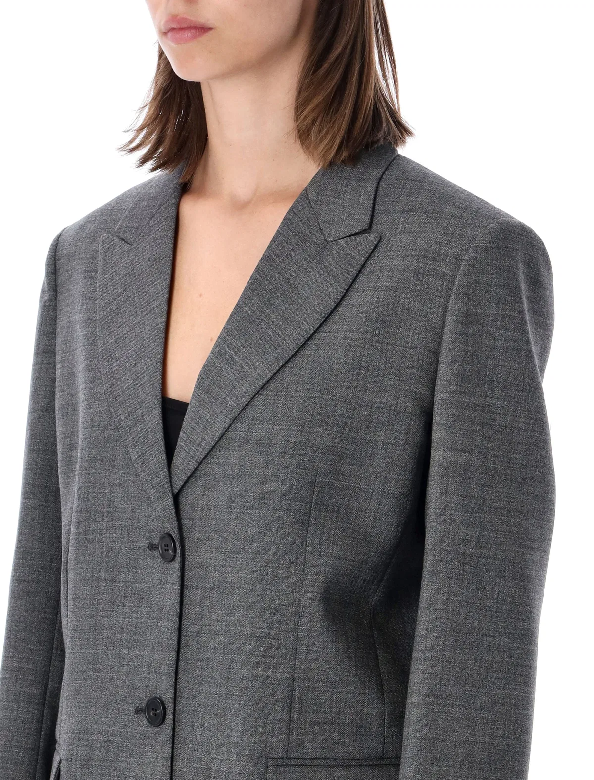 Prada Jacket In Gray
